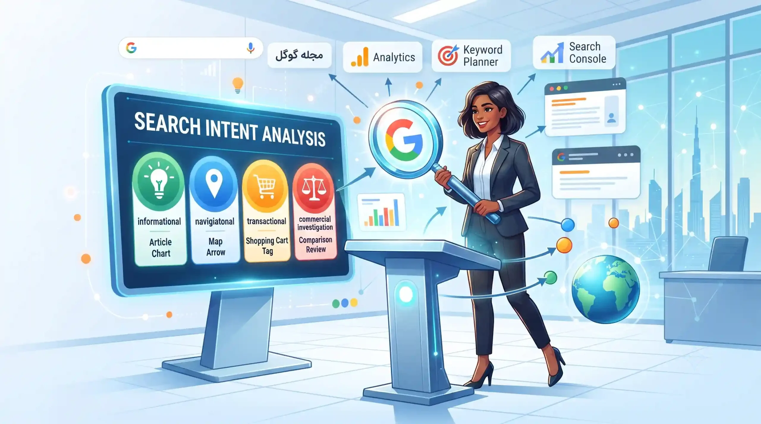 💡 نحوه شناسایی نیت کاربر یا Search Intent با ابزارهای گوگل