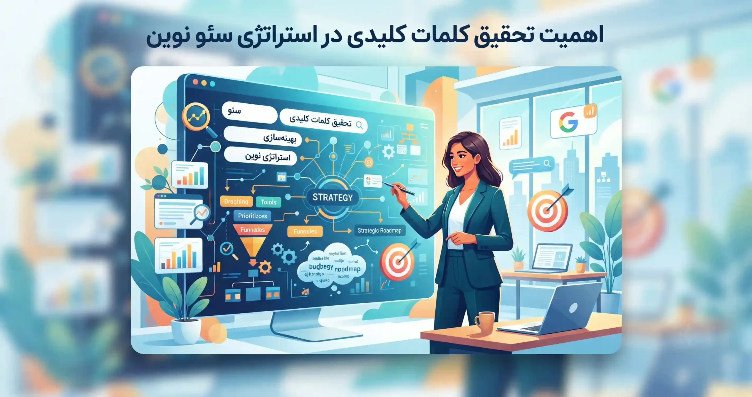 🎯 اهمیت تحقیق کلمات کلیدی در استراتژی سئو نوین