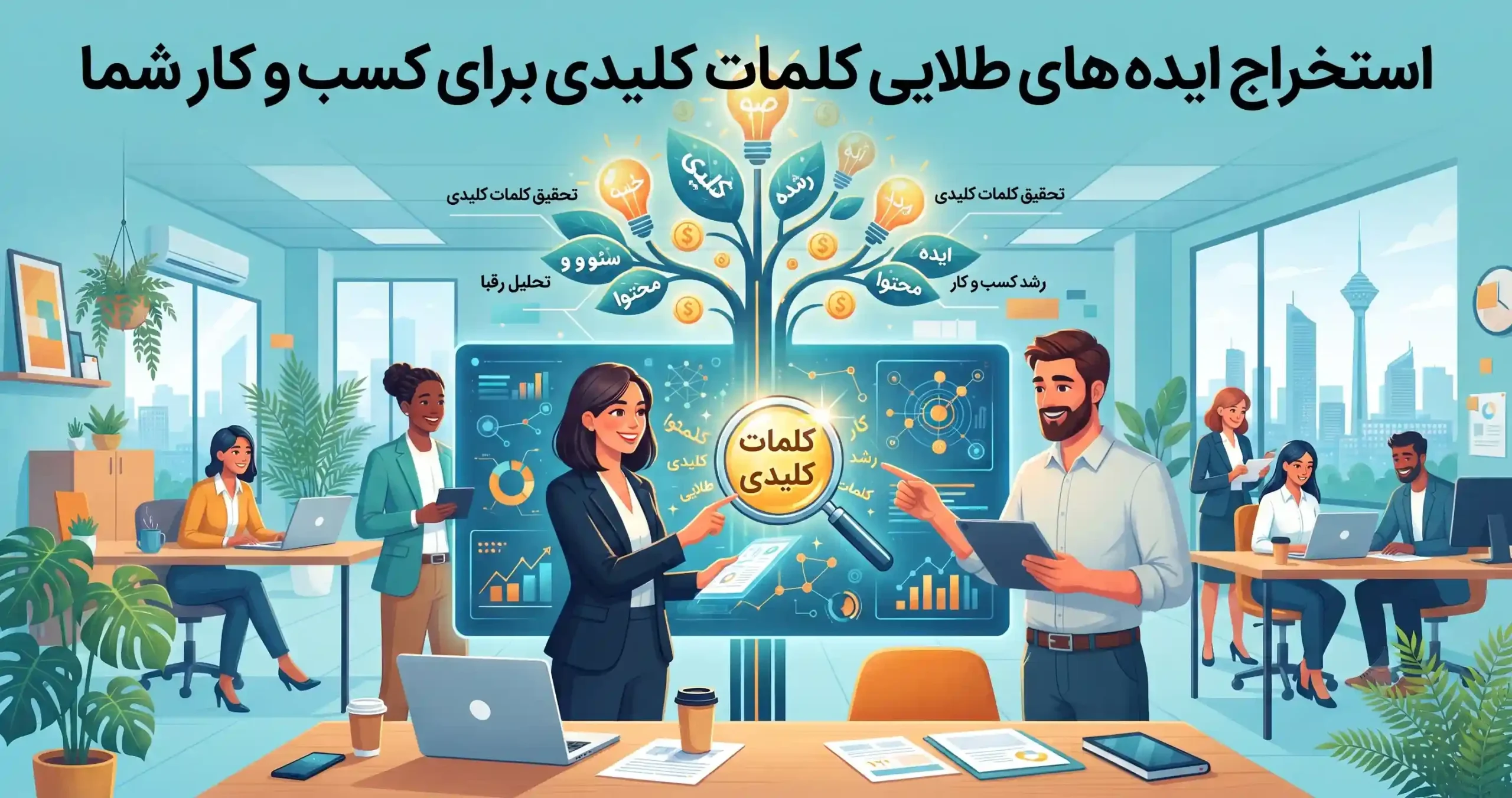 💡 استخراج ایده های طلایی کلمات کلیدی برای کسب و کار شما