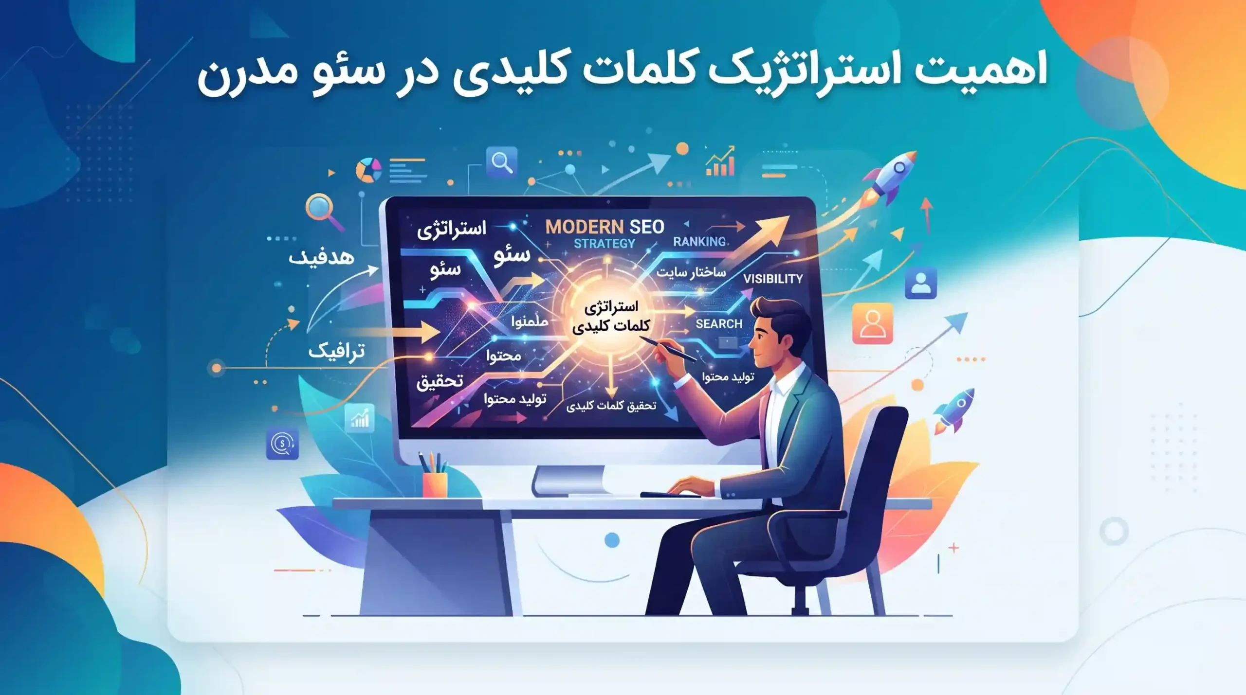 🎯 اهمیت استراتژیک کلمات کلیدی در سئو مدرن