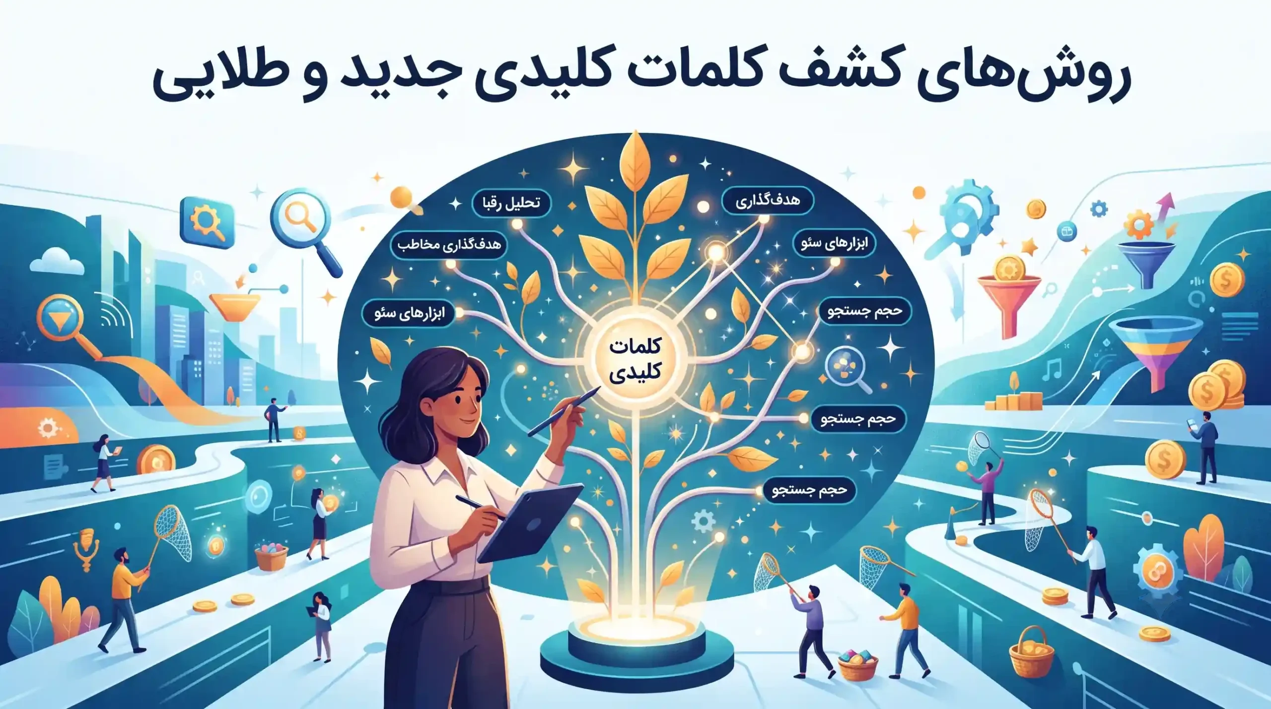 🔍 روشهای کشف کلمات کلیدی جدید و طلایی