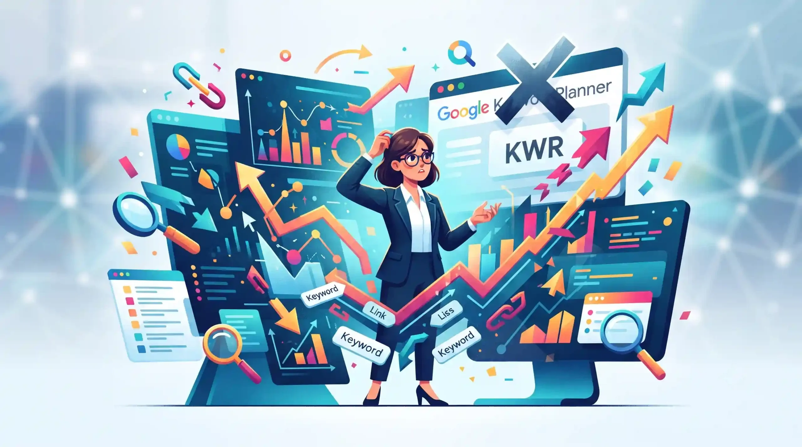 🛠️ اشتباهات مهلک در تحقیق کلمات کلیدی با گوگل کیورد ریسرچ
