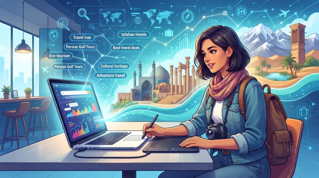 مزیتهای تحقیق کلمات کلیدی با گوگل کیورد ریسرچ برای سایت گردشگری