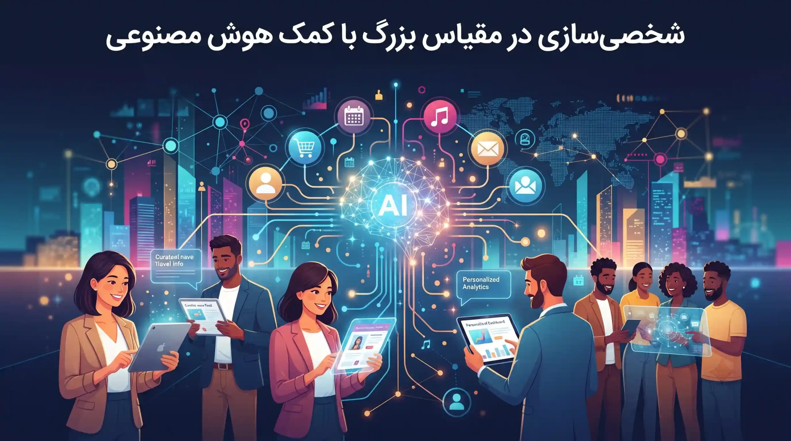 🎯 شخصی‌سازی در مقیاس بزرگ با کمک هوش مصنوعی