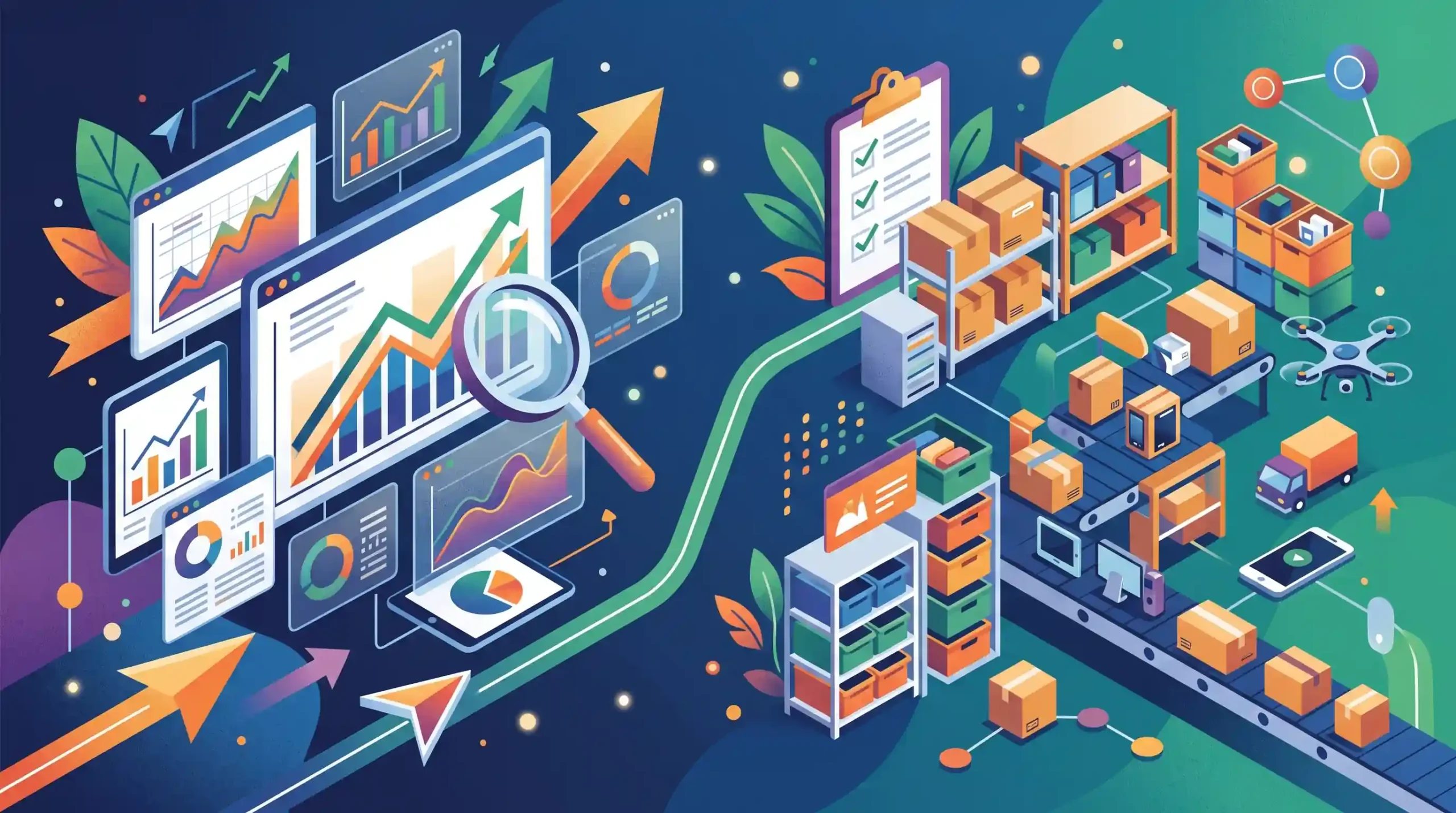 📈 پیشبینی دقیقتر فروش و مدیریت بهتر موجودی