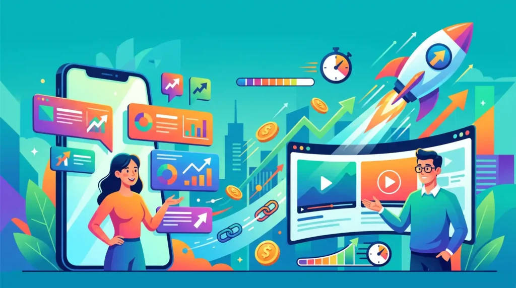 افزایش نرخ کلیک با کمپین تبلیغات بنری و VOD در کمترین زمان