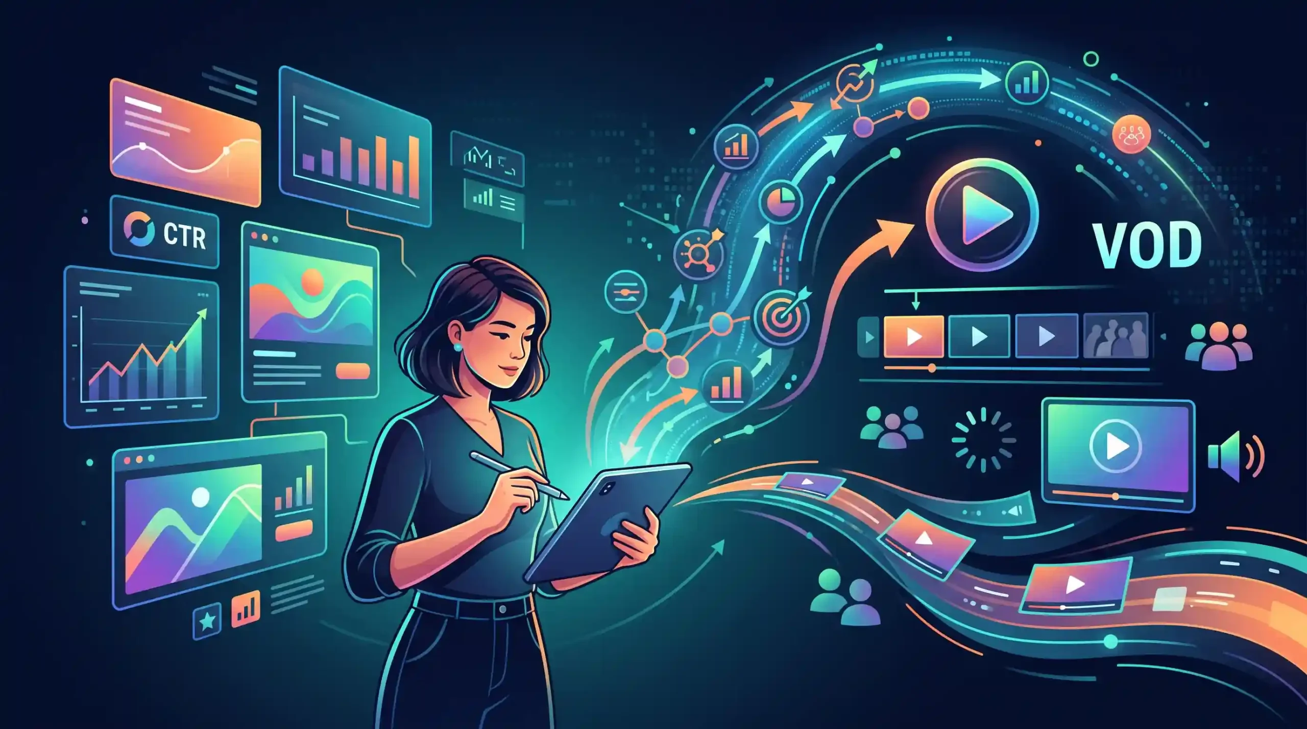 💡 مبانی و مفاهیم کلیدی در طراحی کمپین تبلیغات بنری و VOD