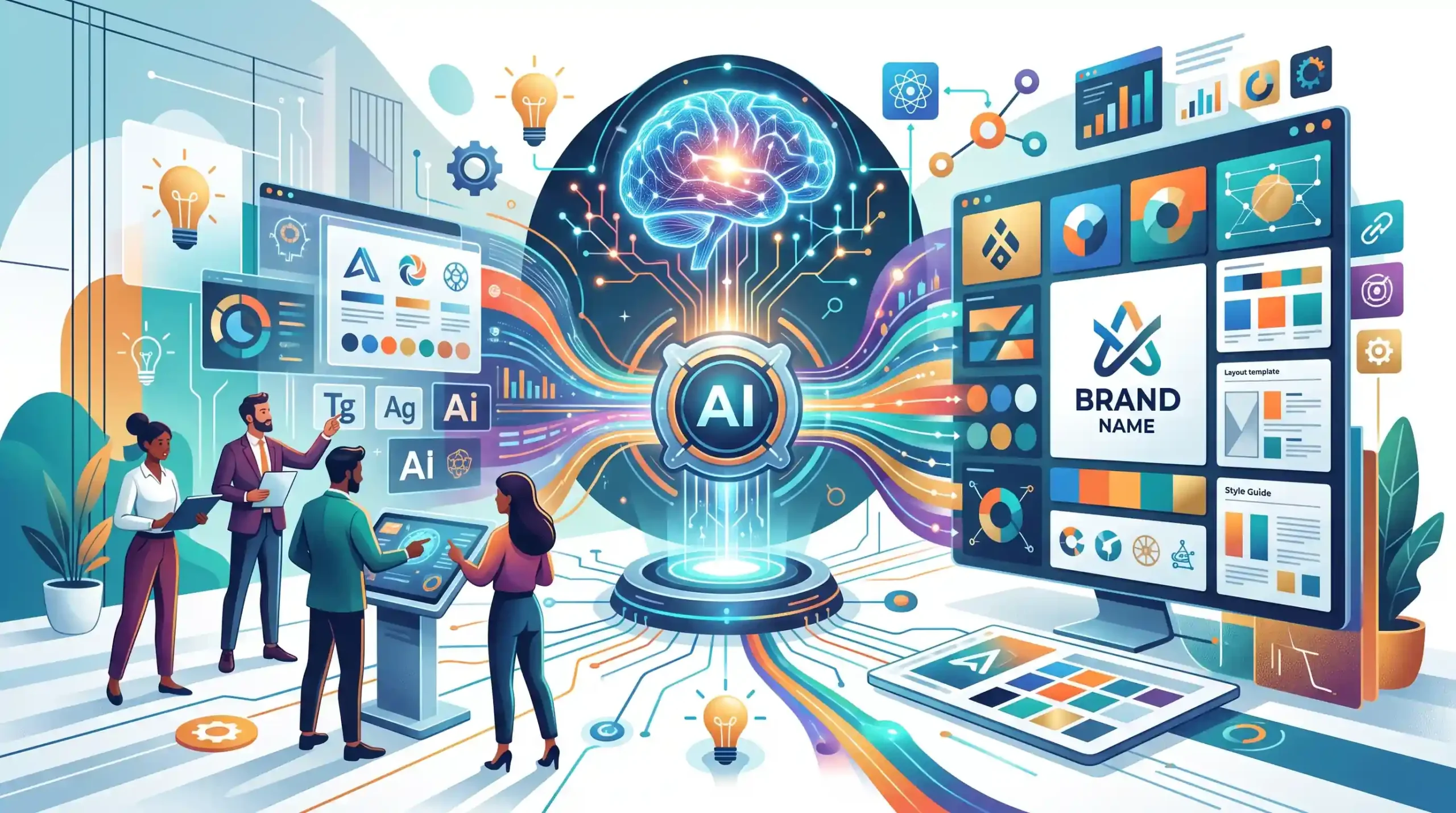 🤖 هوش مصنوعی در خدمت ساخت هویت منسجم برند