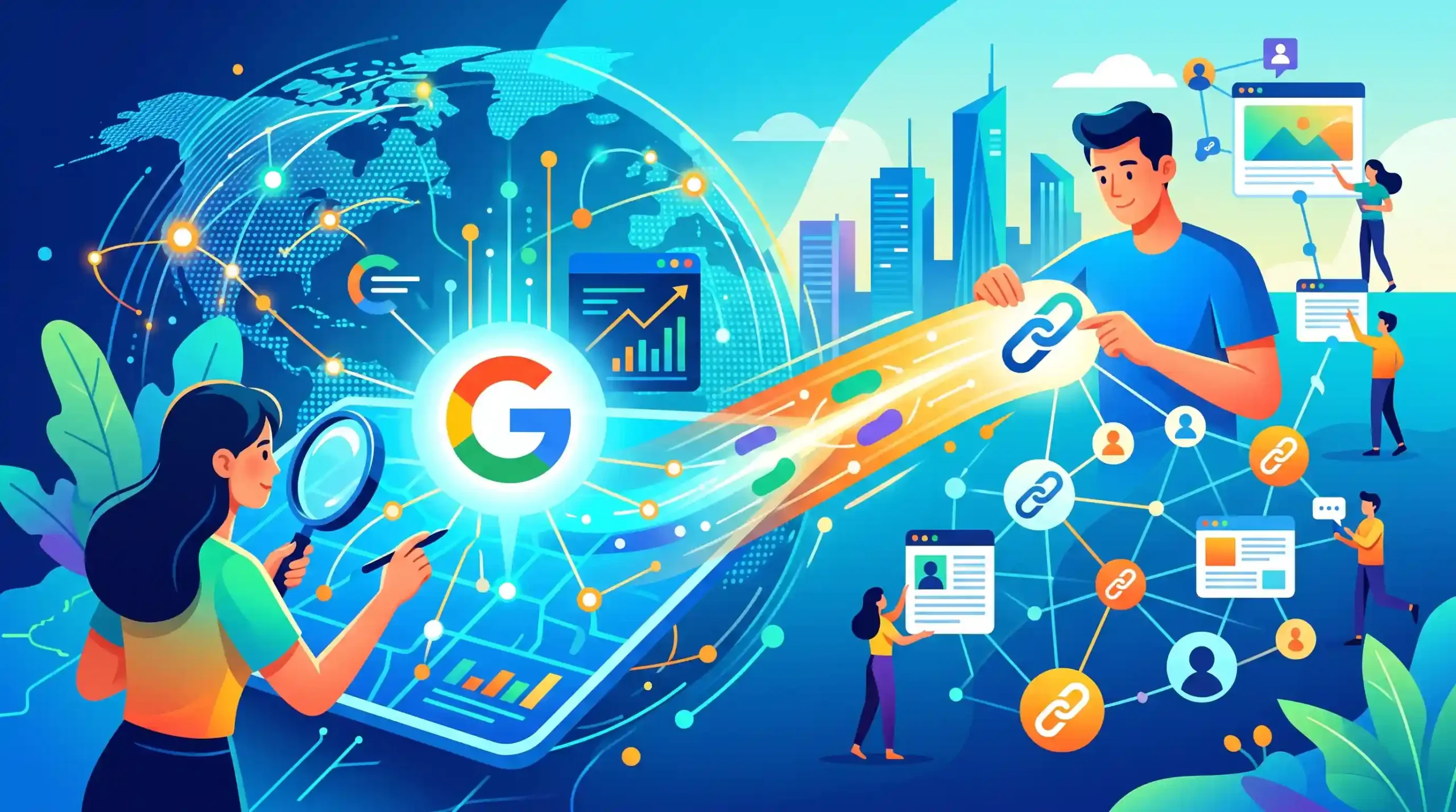 🔍 نقش گوگل کیورد ریسرچ در همافزایی با سئو خارجی