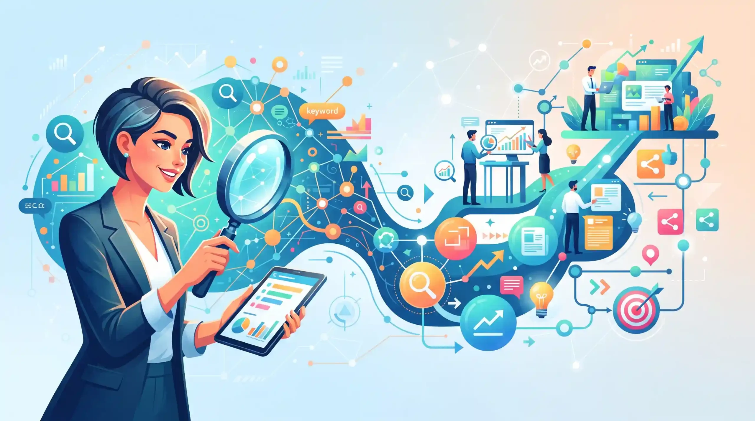 📊 روش های کشف عبارات جدید و استفاده از Discover New Keywords