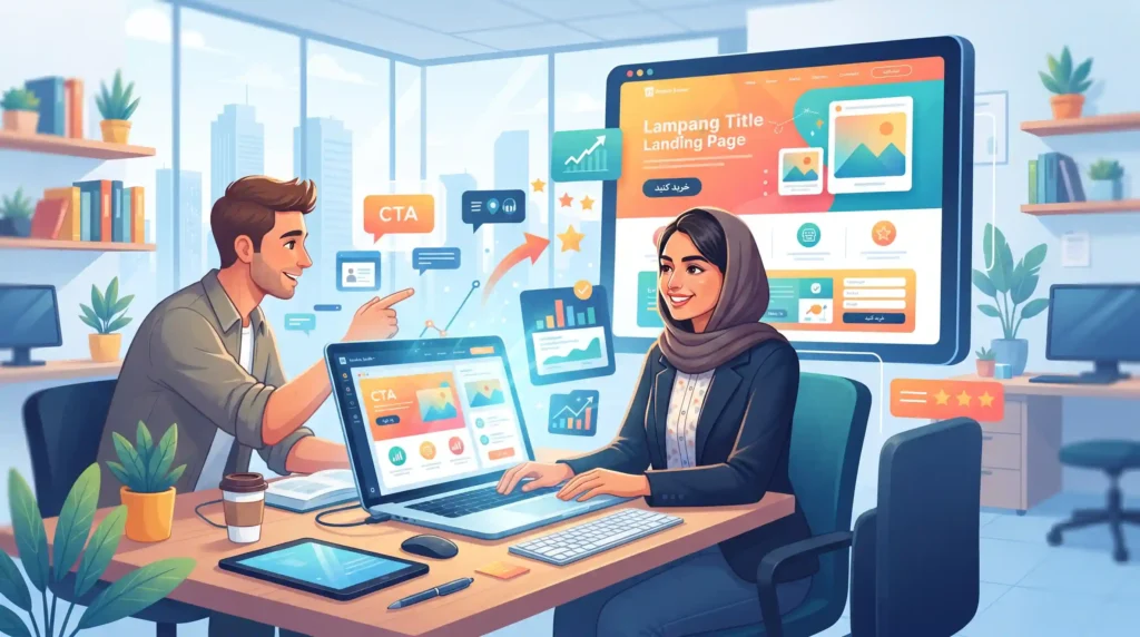 چطور به کمک ادمین سایت صفحات فرود جذاب برای کمپینها بسازیم؟