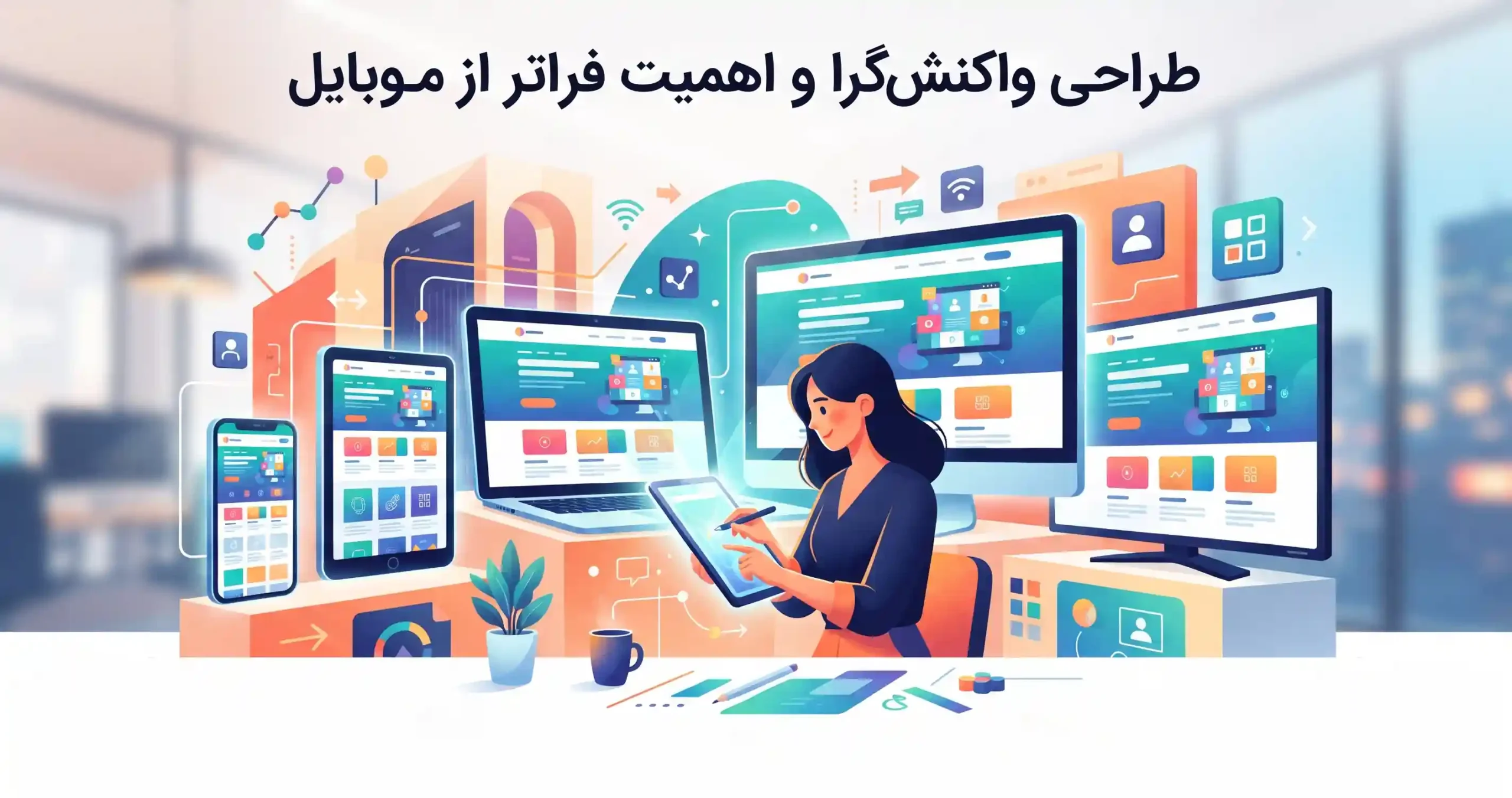 📱 طراحی واکنشگرا و اهمیت فراتر از موبایل