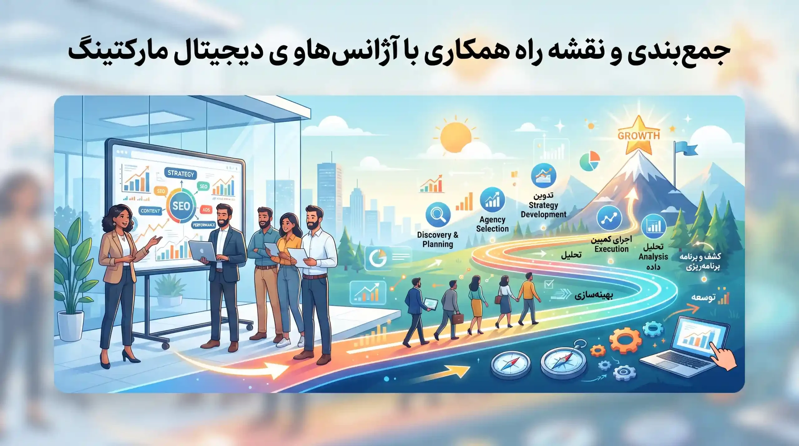 🏆 جمعبندی و نقشه راه همکاری با آژانسهای تخصصی دیجیتال مارکتینگ