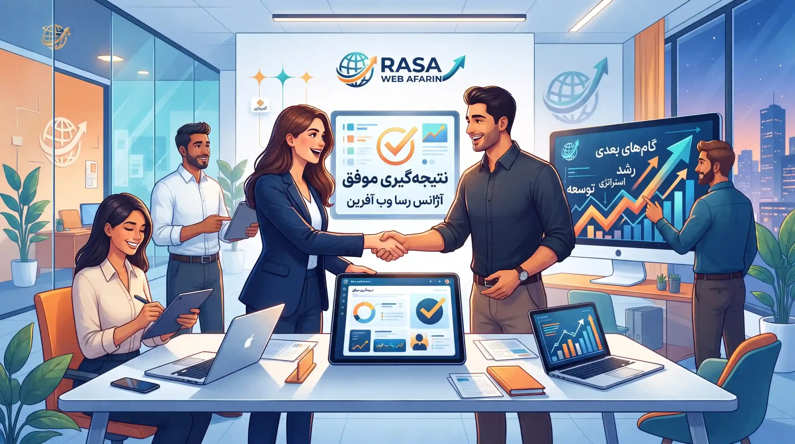 🏆 نتیجه‌گیری و گام‌های بعدی با آژانس رسا وب آفرین