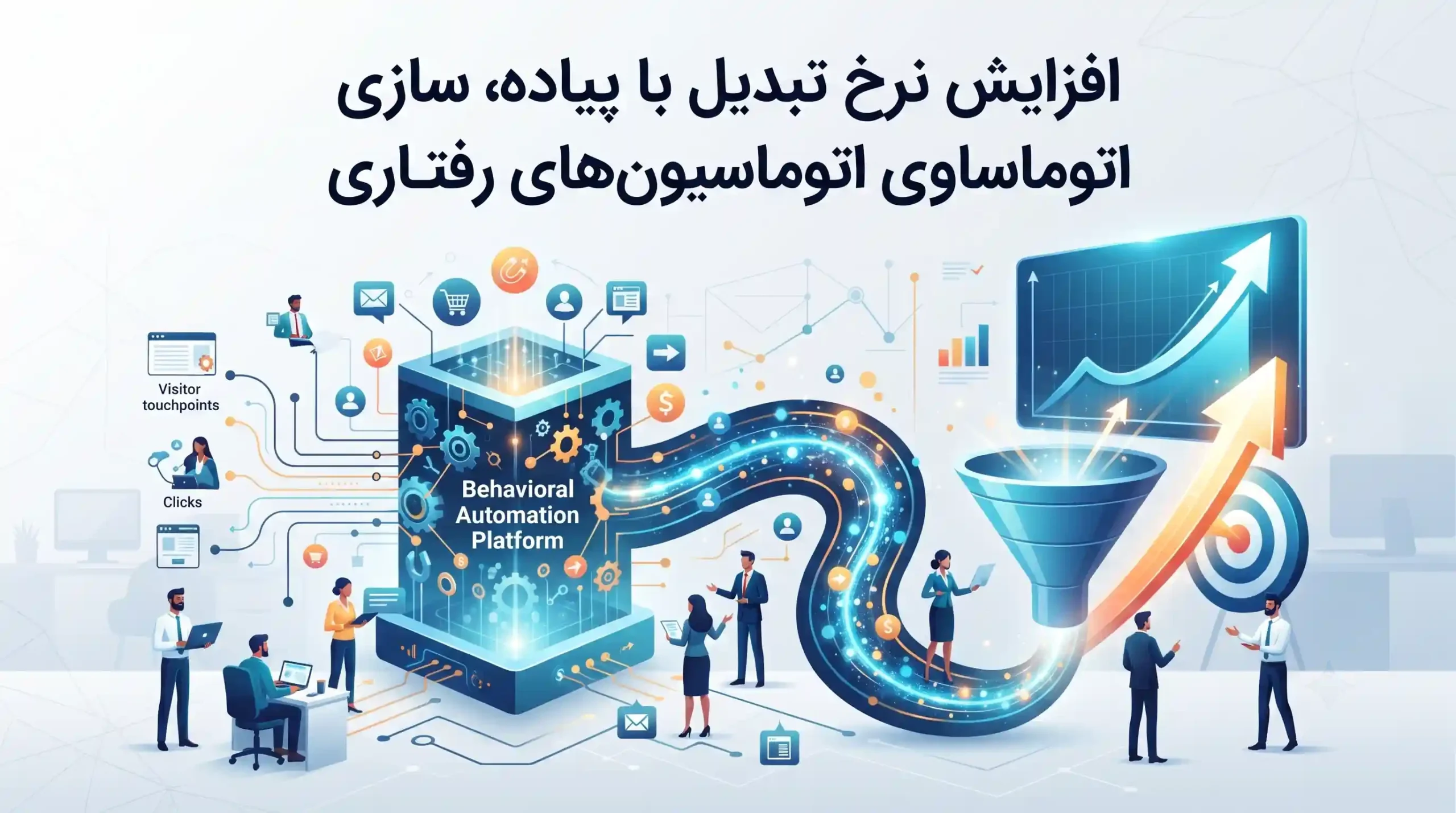 📈 افزایش نرخ تبدیل با پیادهسازی اتوماسیونهای رفتاری