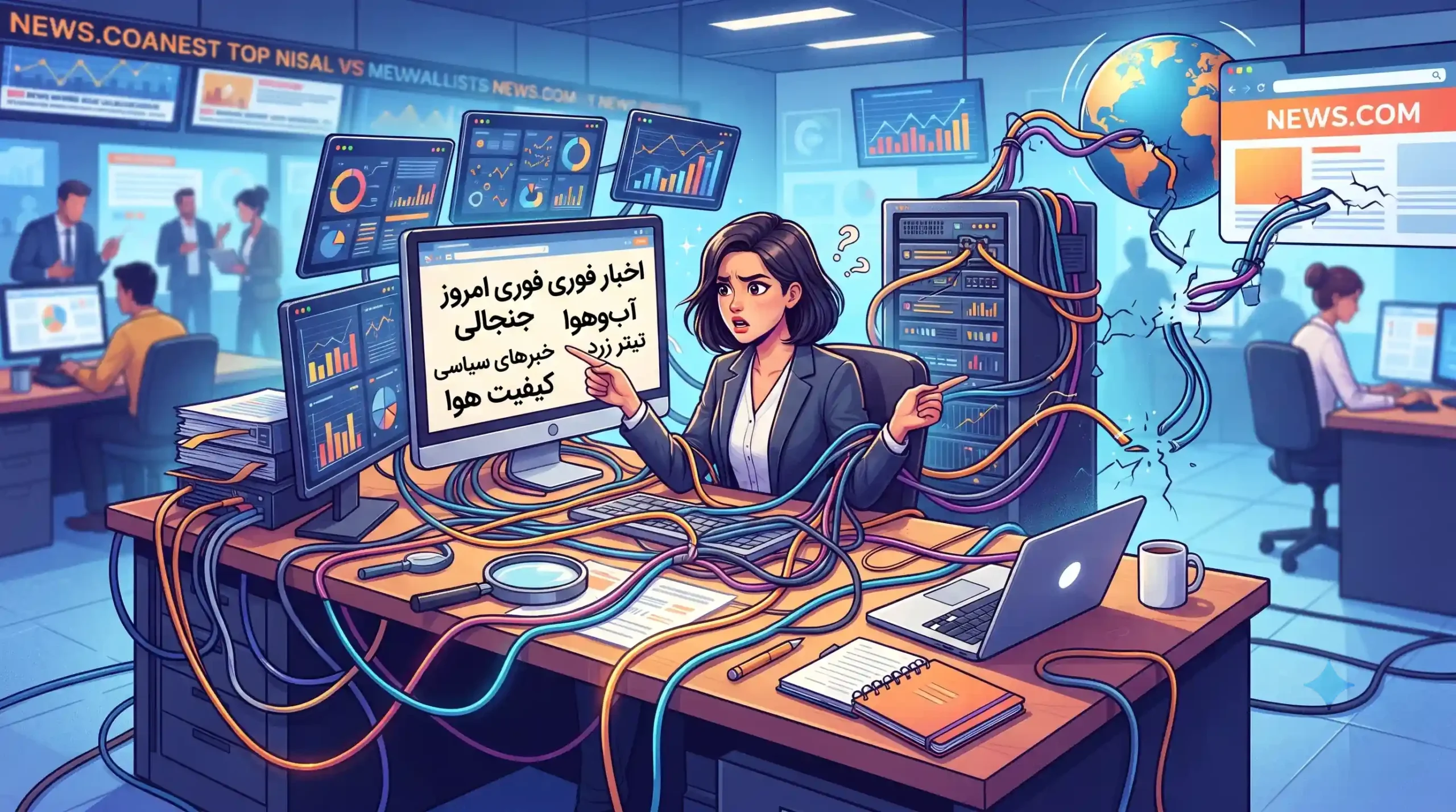🛡️ اشتباهات رایج در بهینه‌سازی کلمات کلیدی سایت‌های خبری