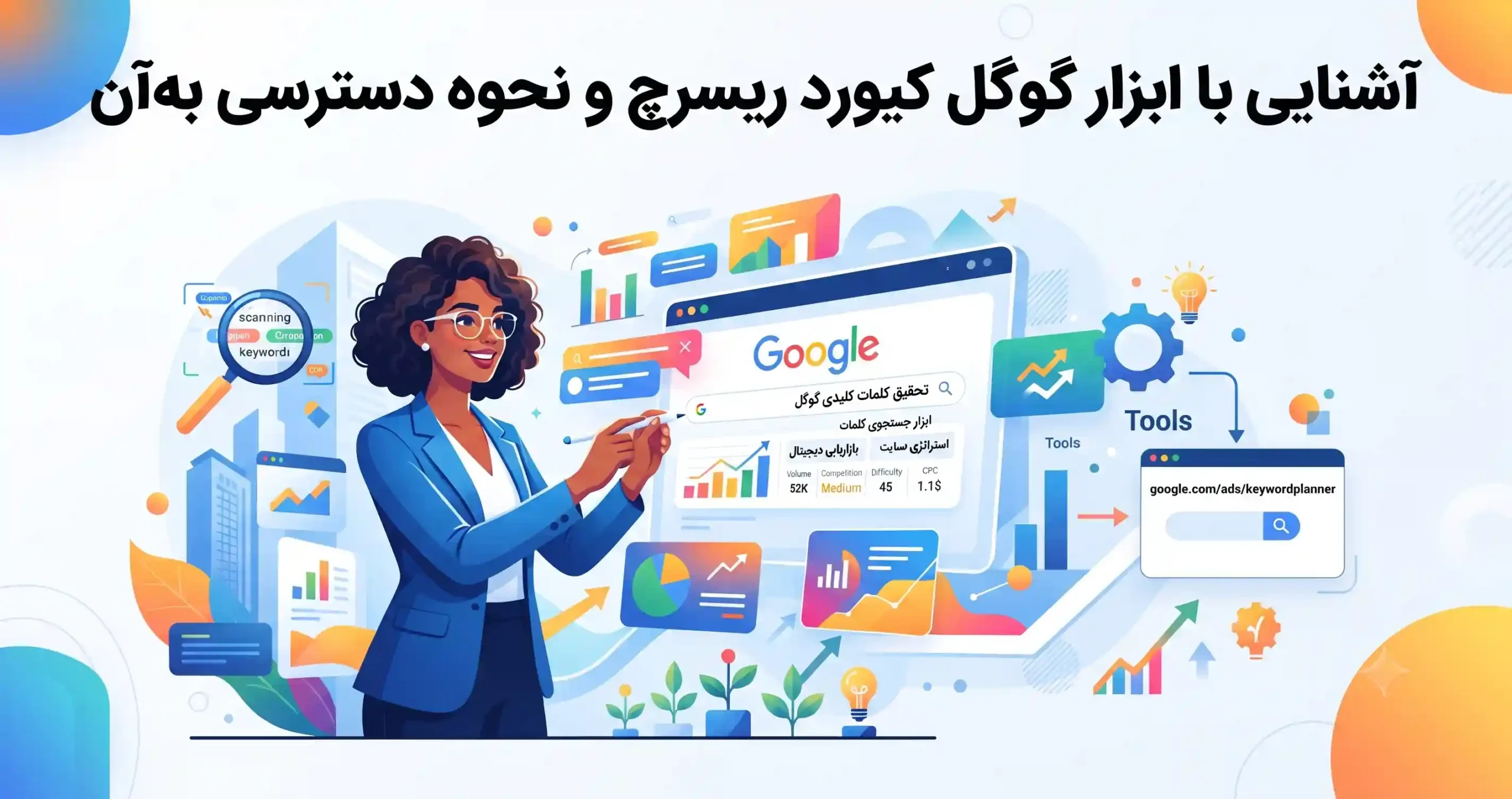 🔍 آشنایی با ابزار گوگل کیورد ریسرچ و نحوه دسترسی به آن