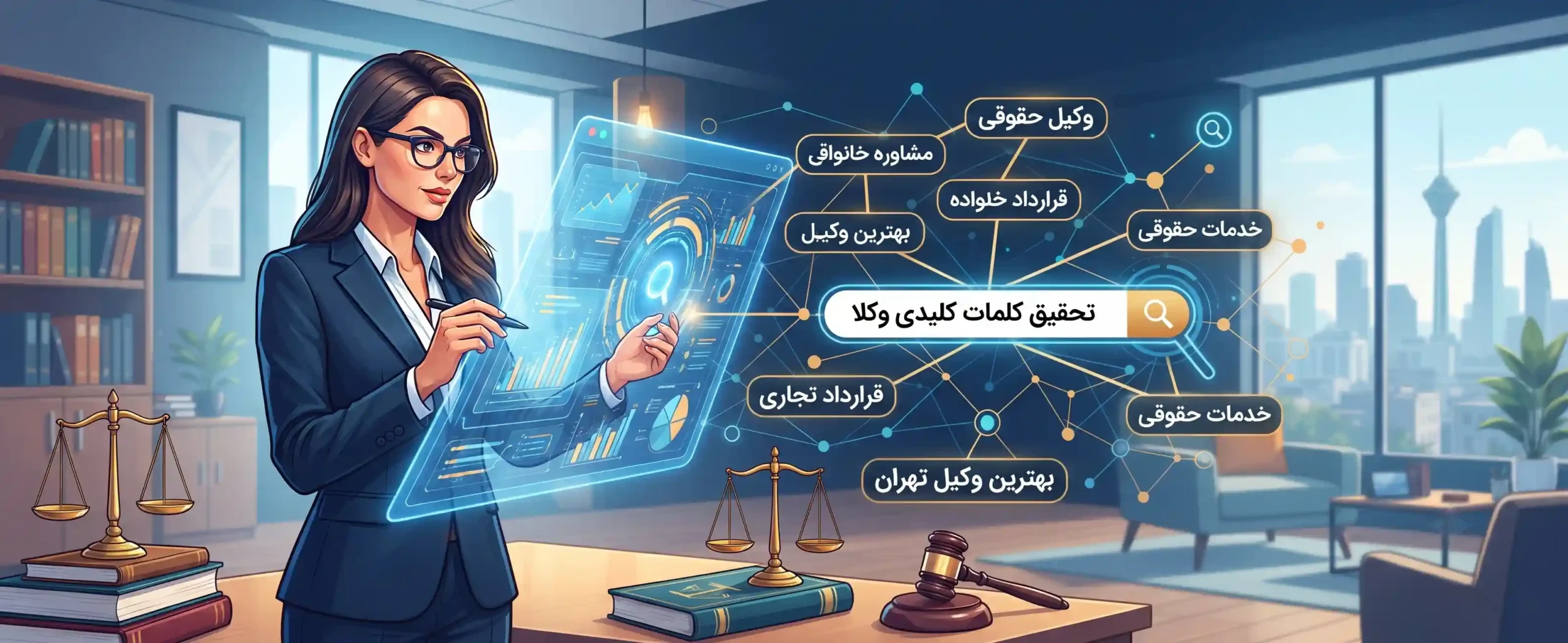 💡 تکنیک‌های پیشرفته تحقیق کلمات کلیدی برای وکلا