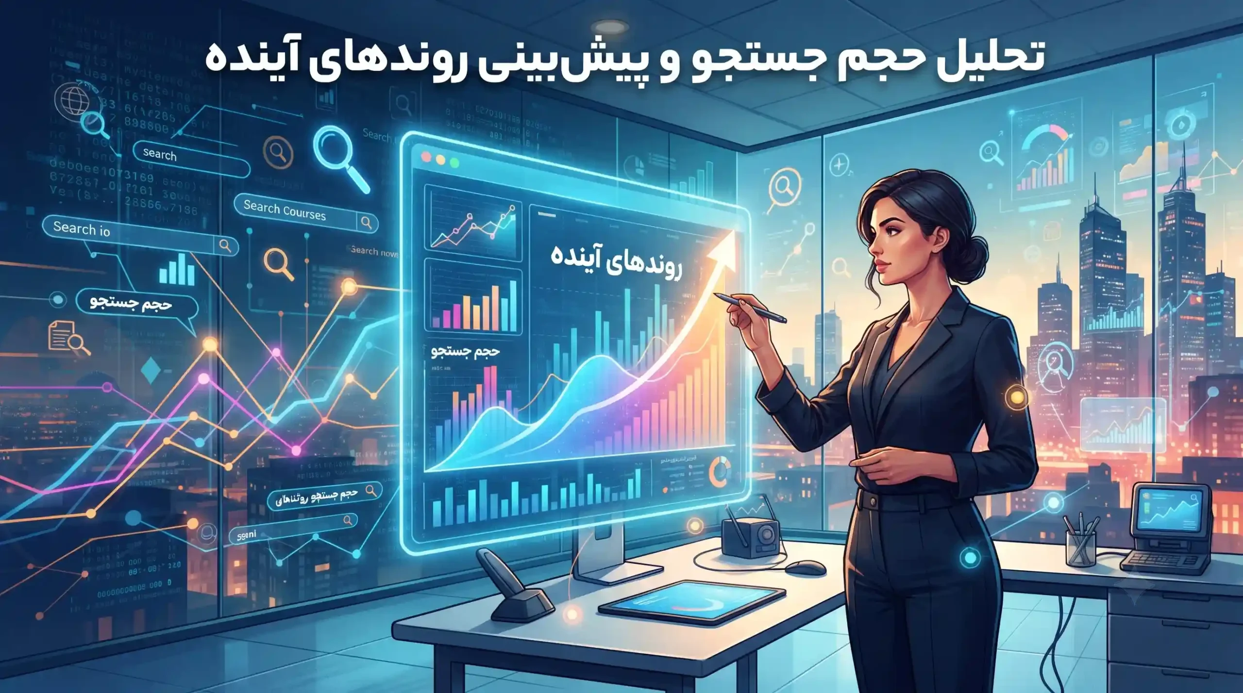 📈 تحلیل حجم جستجو و پیش‌بینی روندهای آینده