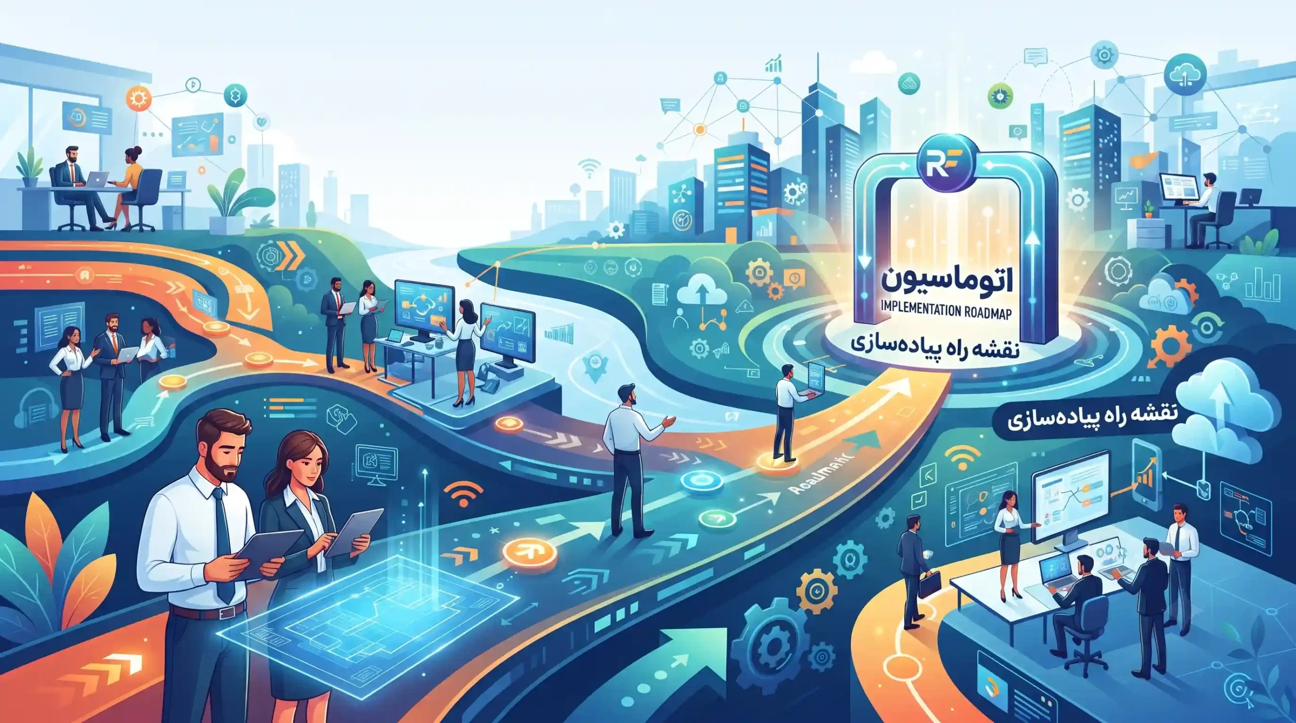 🏁 نقشه راه پیادهسازی اتوماسیون با رسا وب آفرین