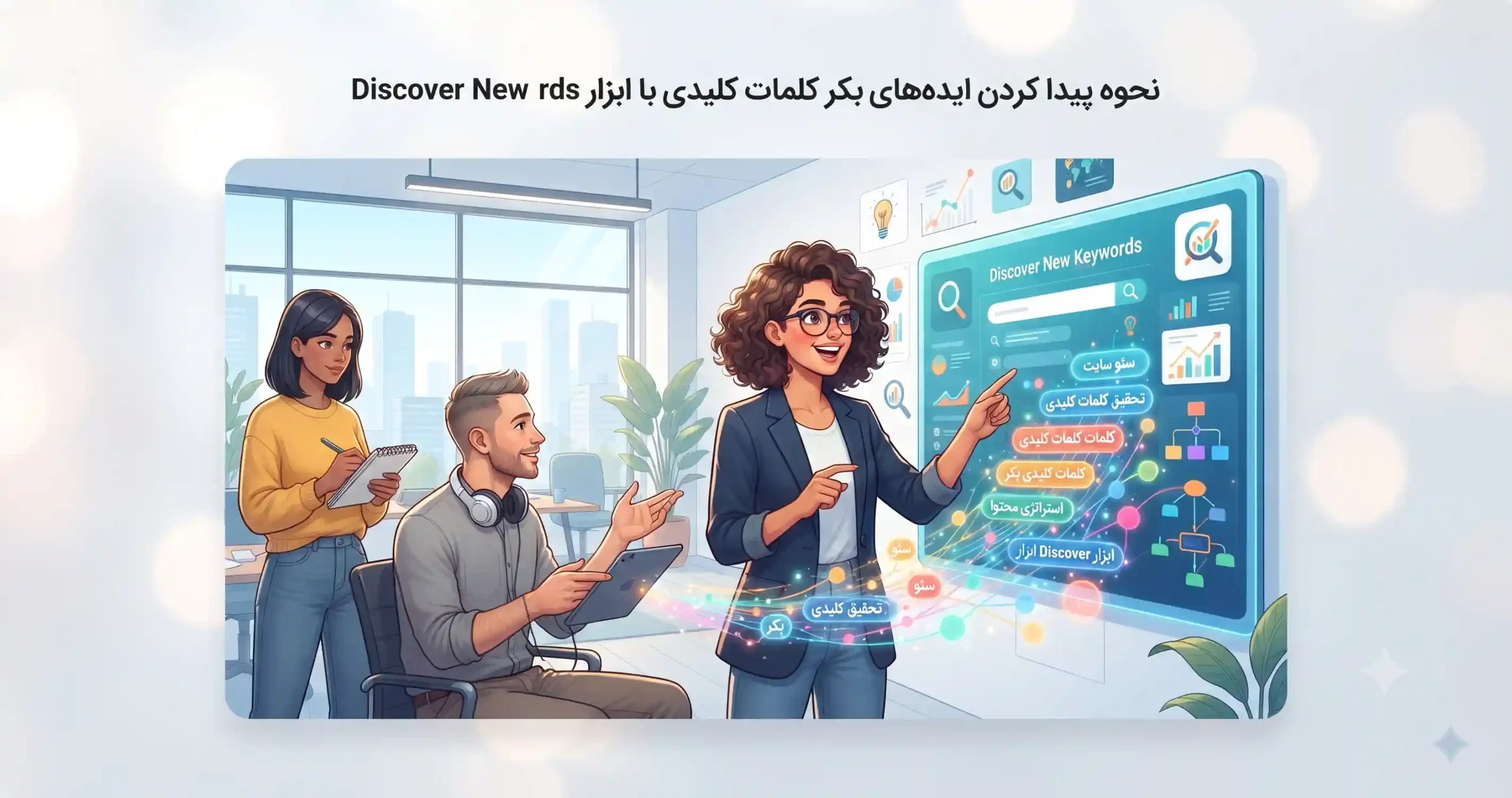 💡 نحوه پیدا کردن ایدههای بکر کلمات کلیدی با ابزار Discover New Keywords