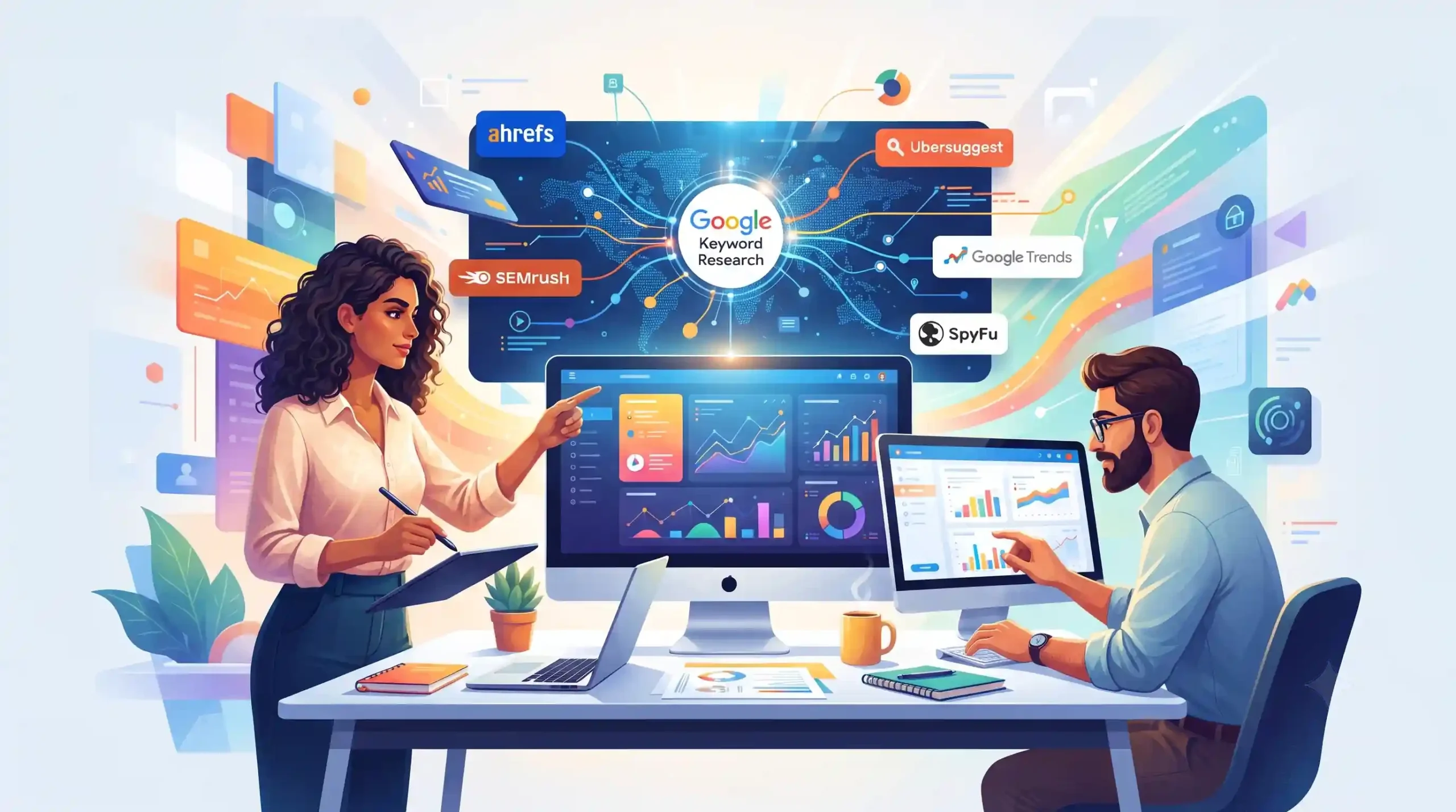 🛠️ چگونگی ترکیب دادههای گوگل کیورد ریسرچ با سایر ابزارهای مکمل