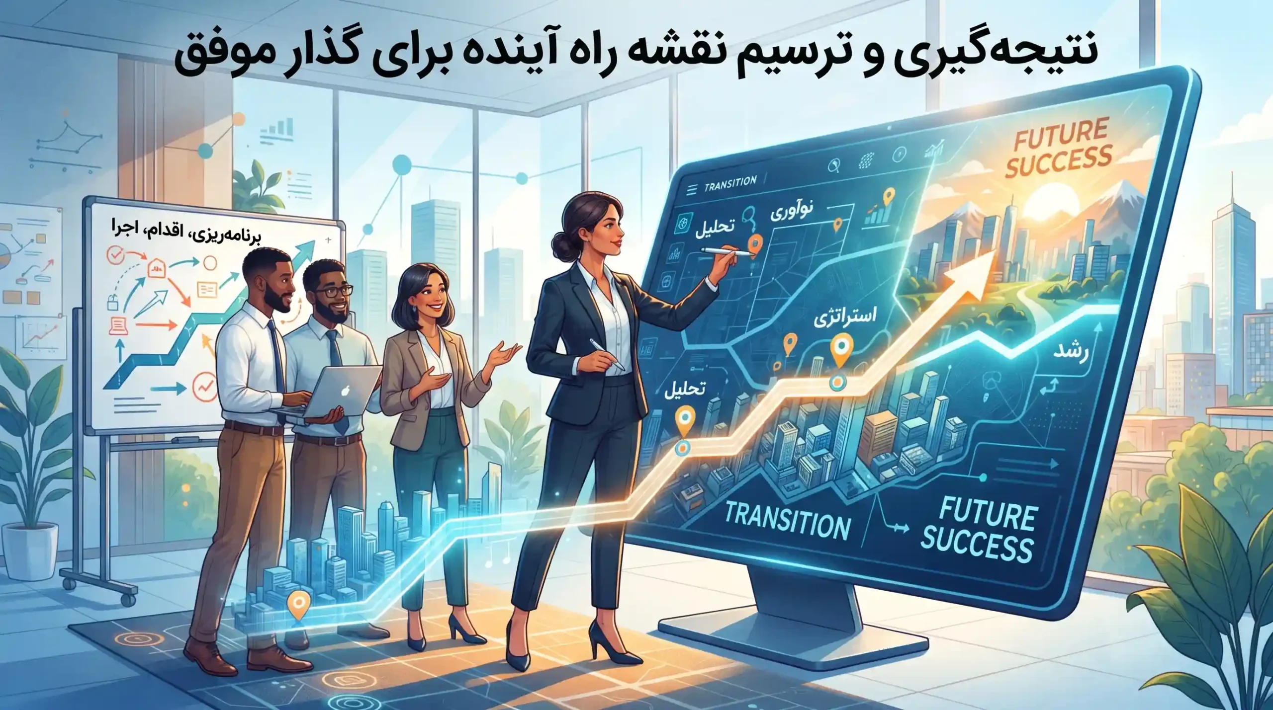 🔮 نتیجه‌گیری و ترسیم نقشه راه آینده برای گذار موفق