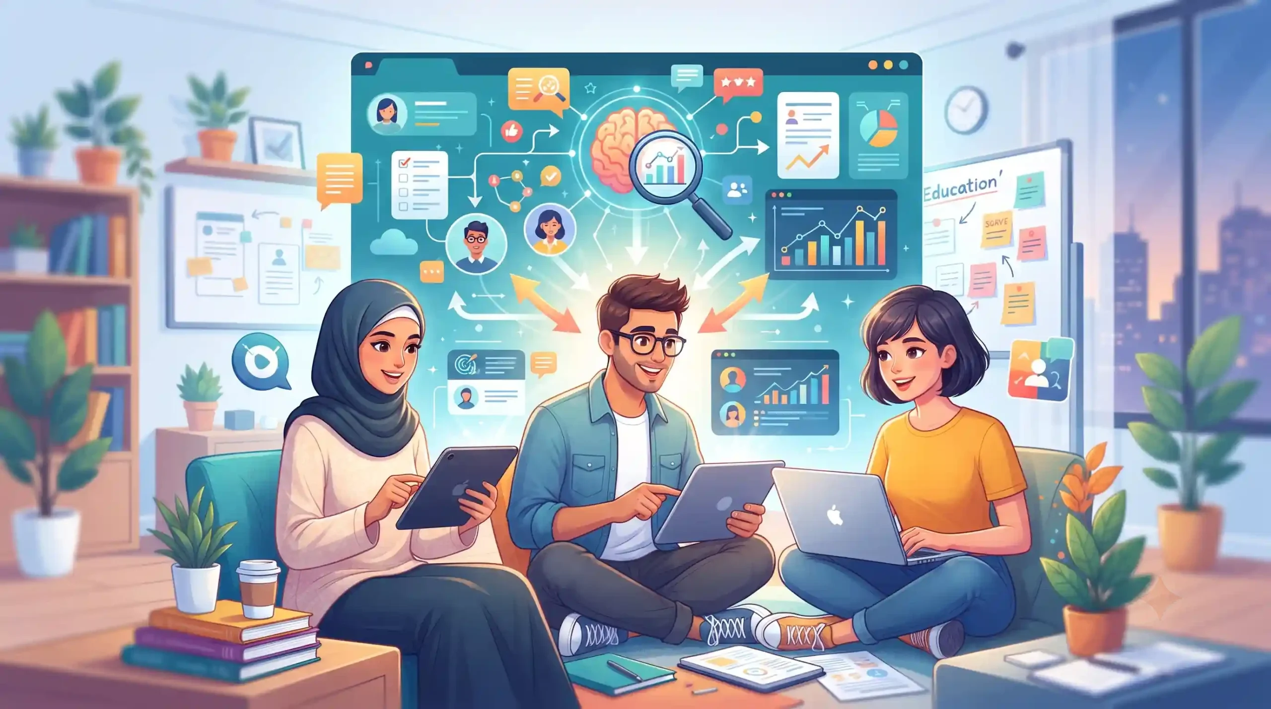 🎯 شناسایی دقیق نیاز مخاطب هدف و دانشجویان آنلاین