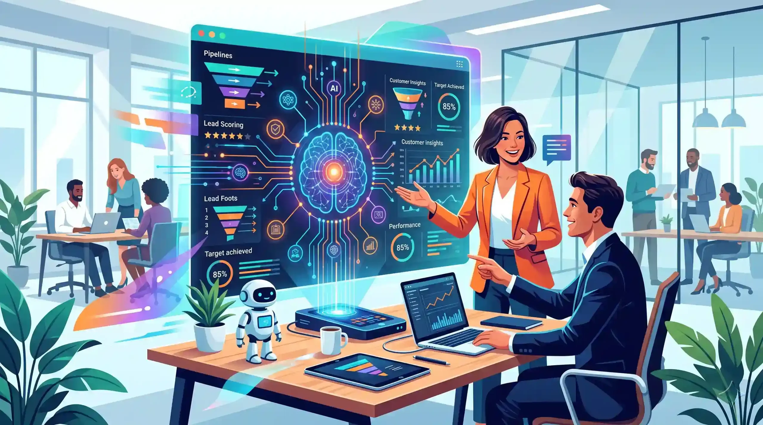 🤖 نقش هوش مصنوعی در تحول فرایندهای فروش