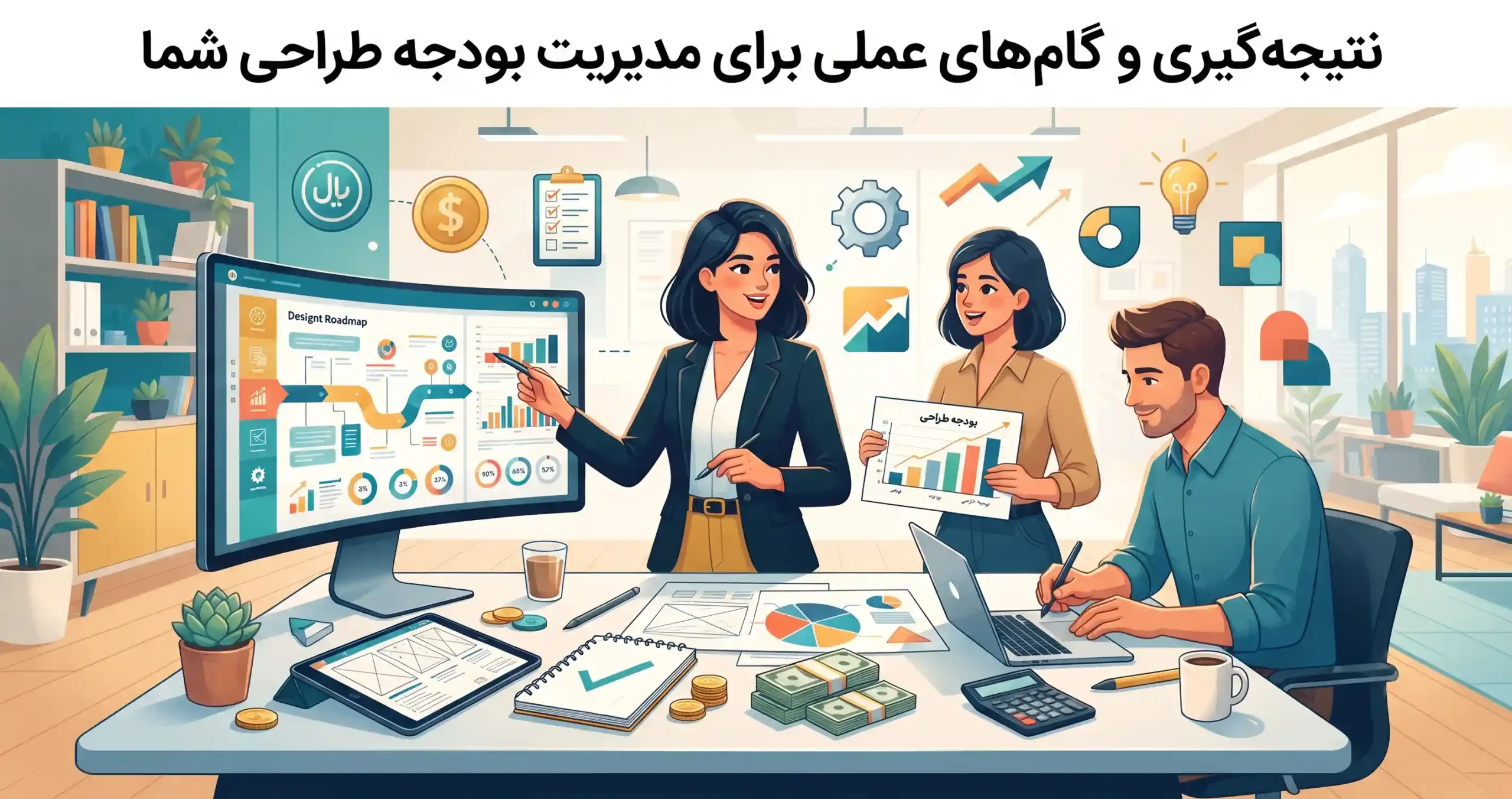 🏁 نتیجه‌گیری و گام‌های عملی برای مدیریت بودجه طراحی شما