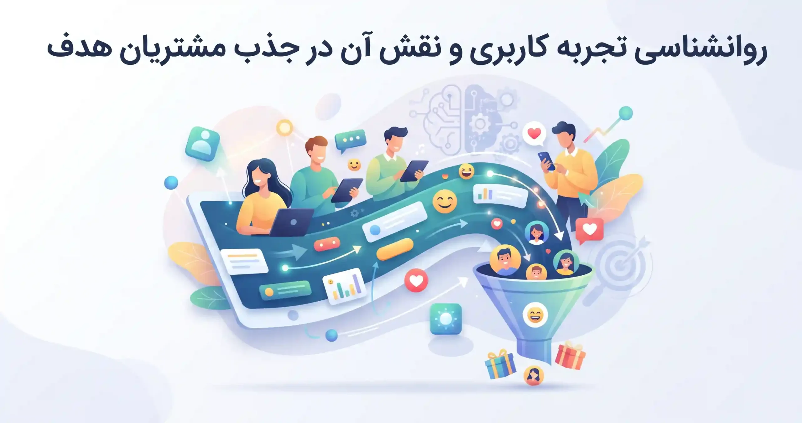 🧠 روانشناسی تجربه کاربری و نقش آن در جذب مشتریان هدف
