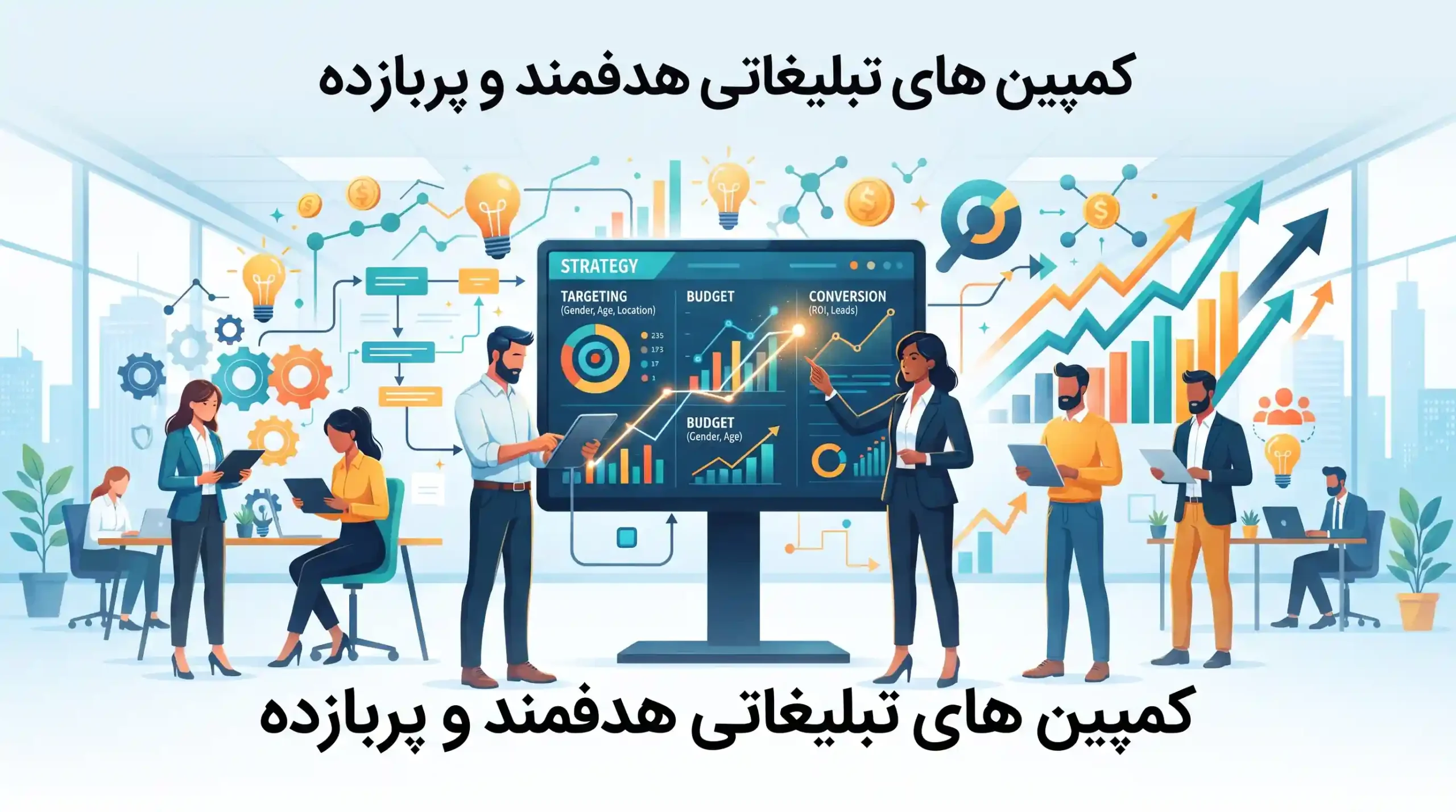 🎯 کمپین های تبلیغاتی هدفمند و پربازده