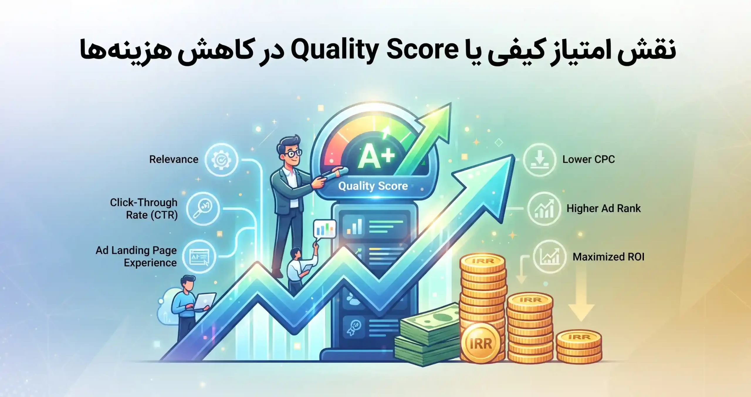 🎯 نقش امتیاز کیفی یا Quality Score در کاهش هزینهها