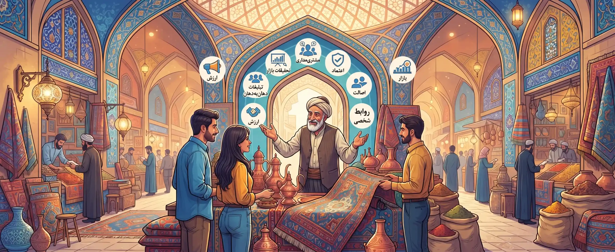 📻 بازاریابی سنتی و اصول حاکم بر آن در بازار ایران