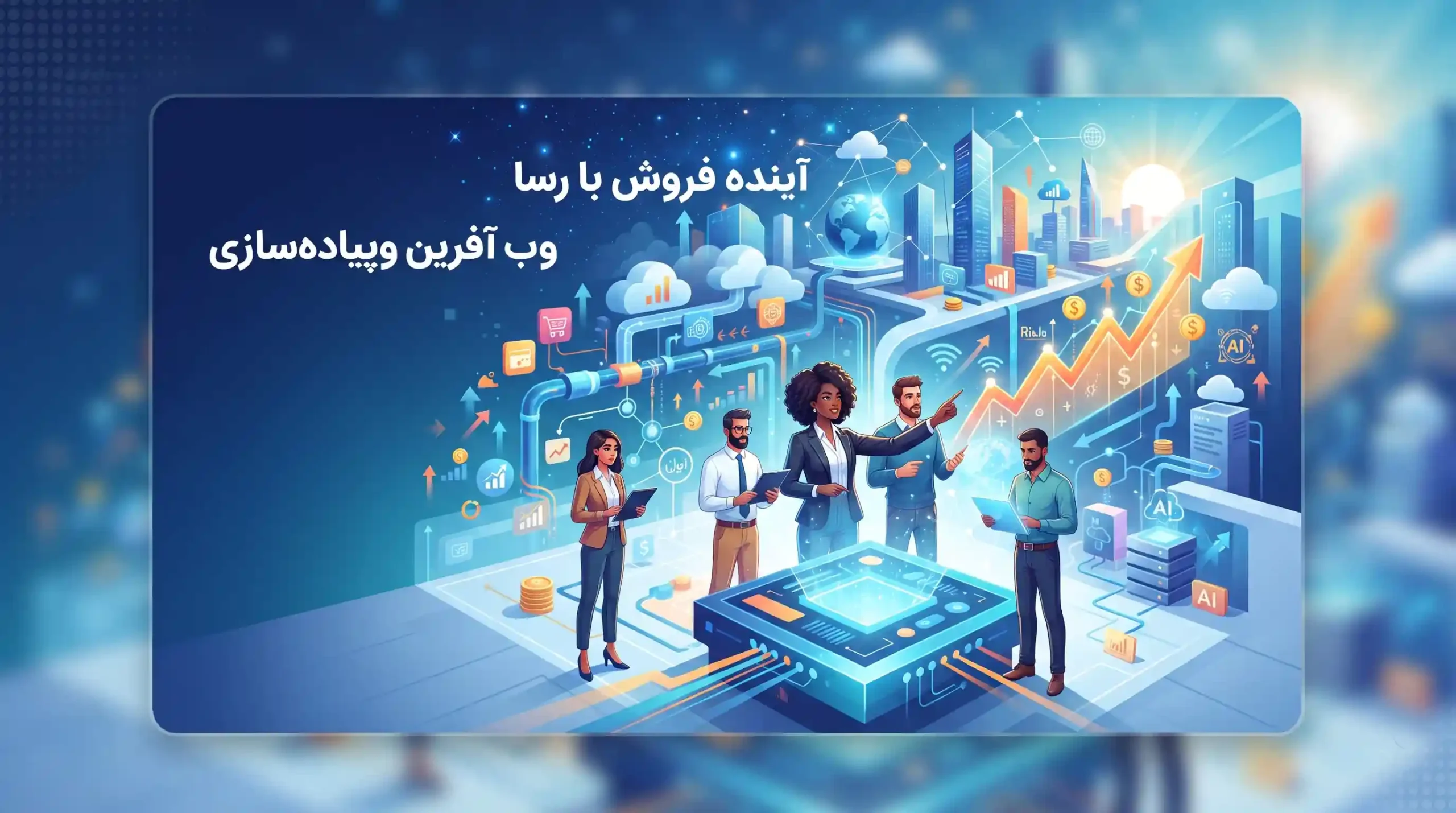 🚀 آینده فروش با رسا وب آفرین و پیادهسازی زیرساختهای نوین