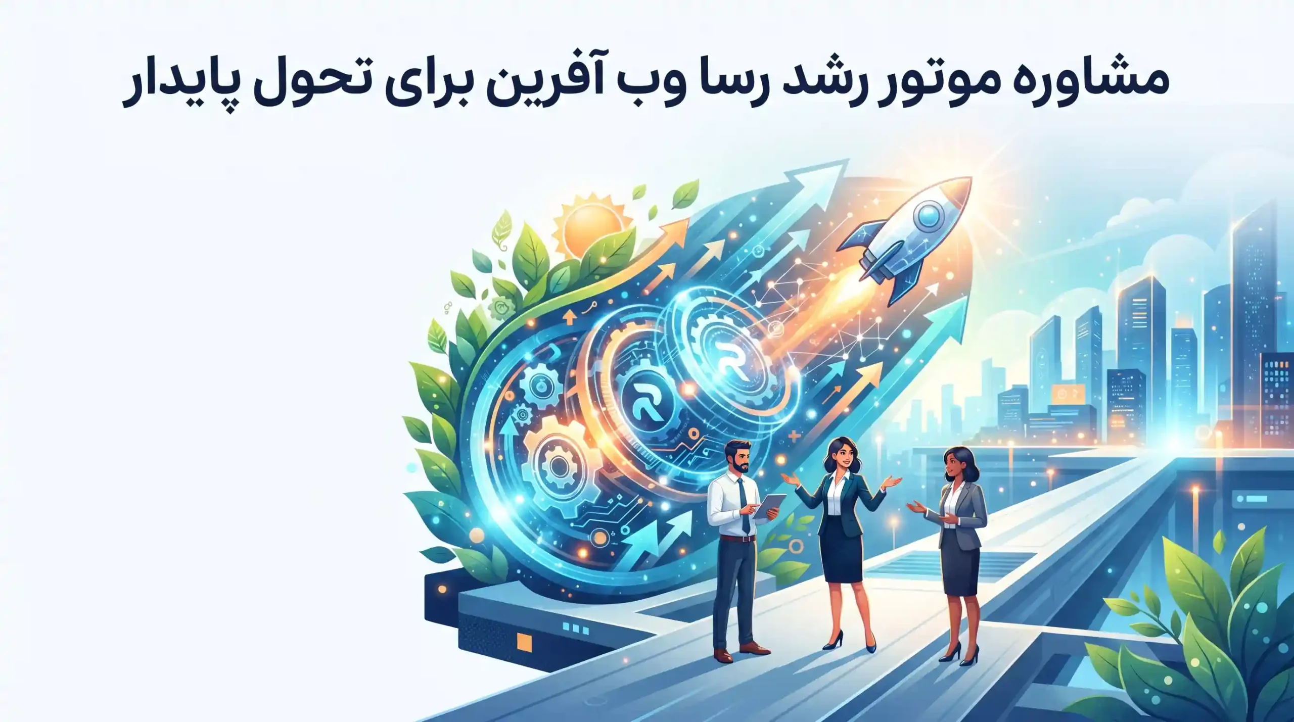 🤝 مشاوره موتور رشد رسا وب آفرین برای تحول پایدار