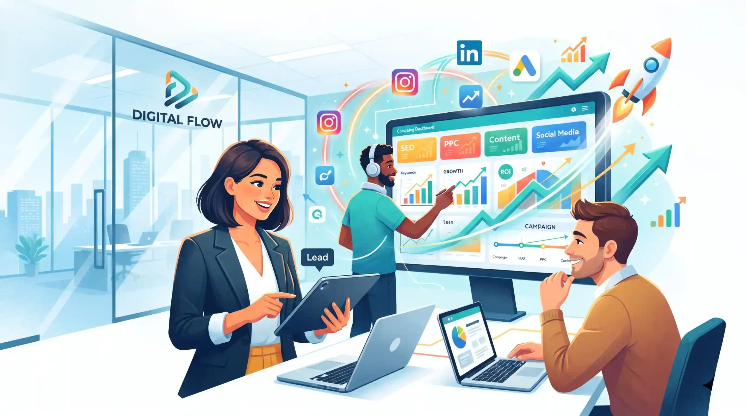🤝 نقش آژانس‌های دیجیتال مارکتینگ در موفقیت کمپین