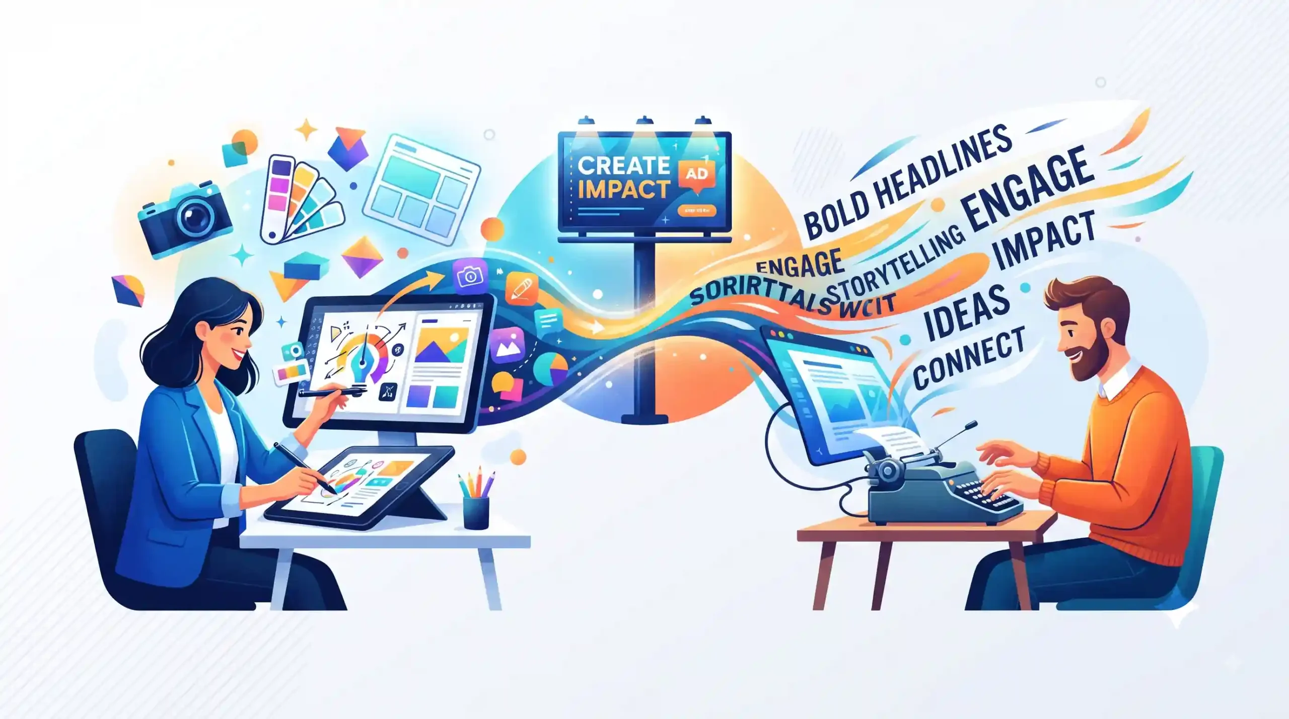 🎨 Visual Design and Creative Copywriting in Advertising