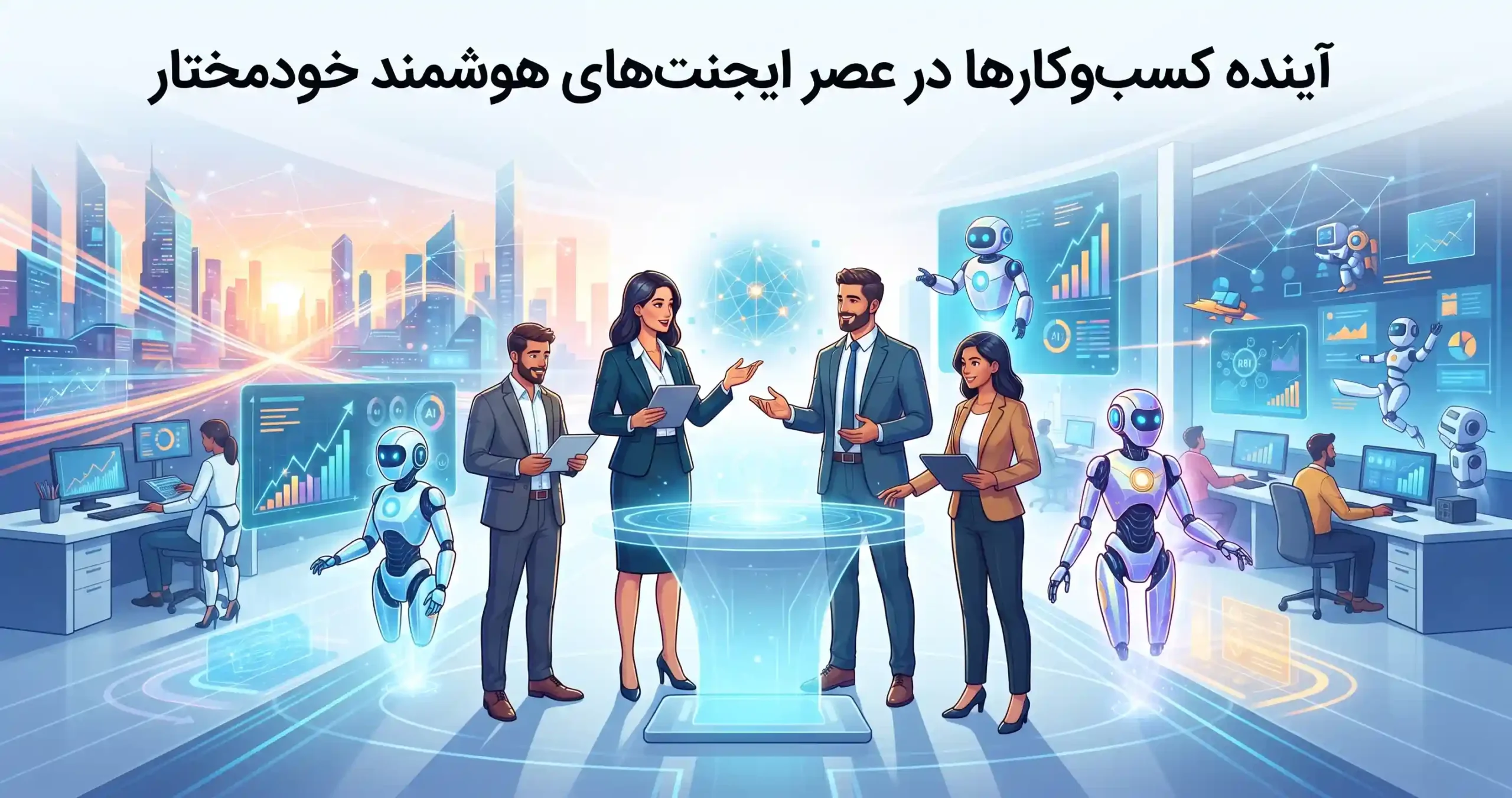 🔮 آینده کسب‌وکارها در عصر ایجنت‌های هوشمند خودمختار