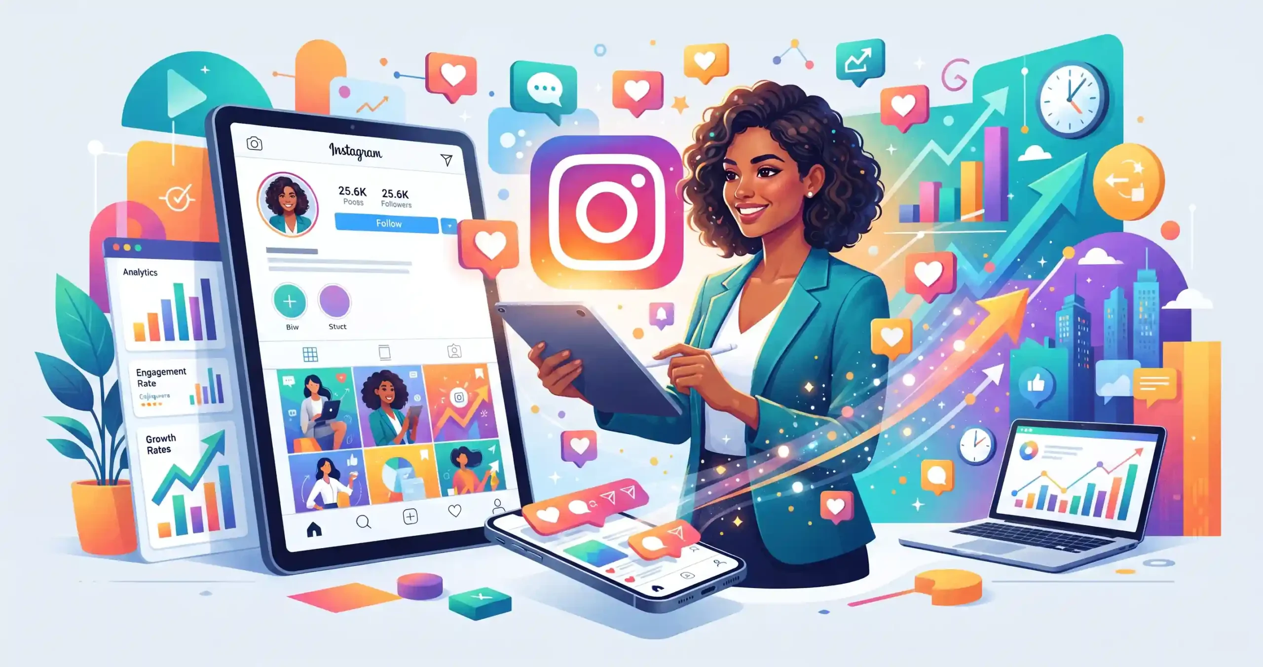 📱 مدیریت سوشال مدیا و بازاریابی اینستاگرام