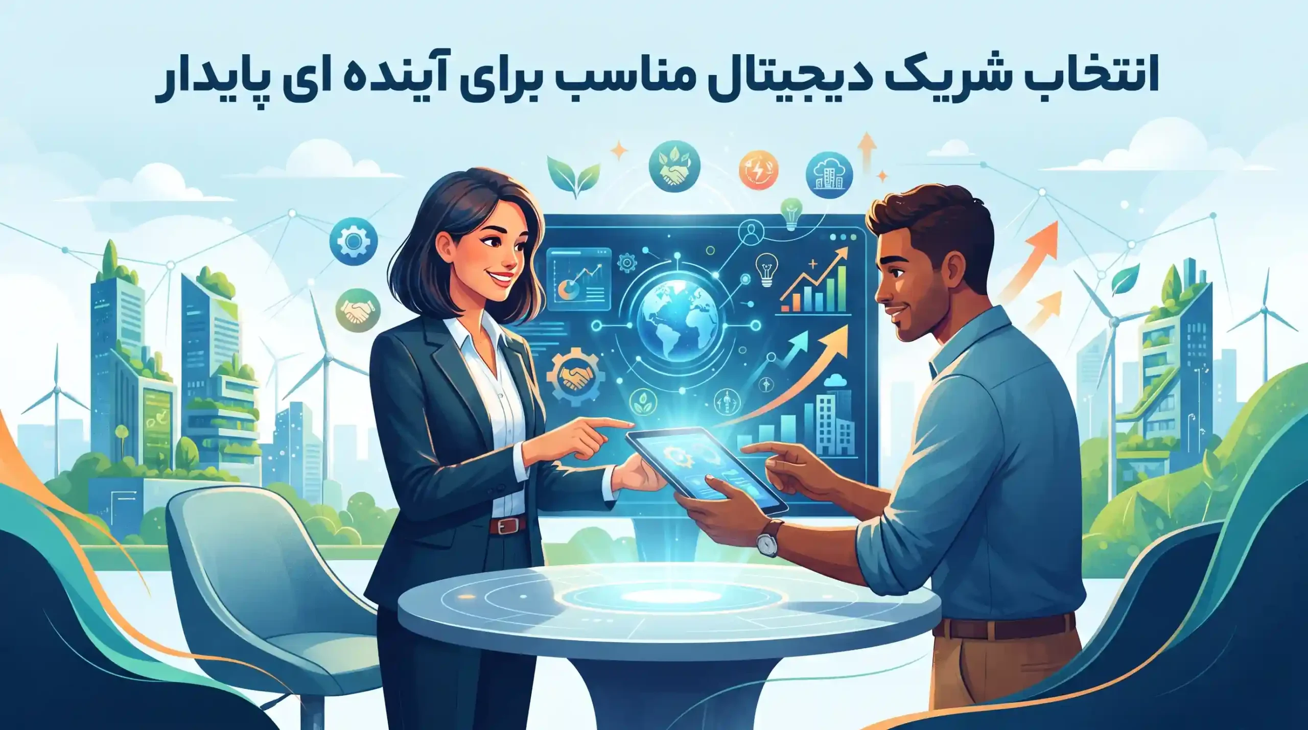 🤝 انتخاب شریک دیجیتال مناسب برای آینده ای پایدار