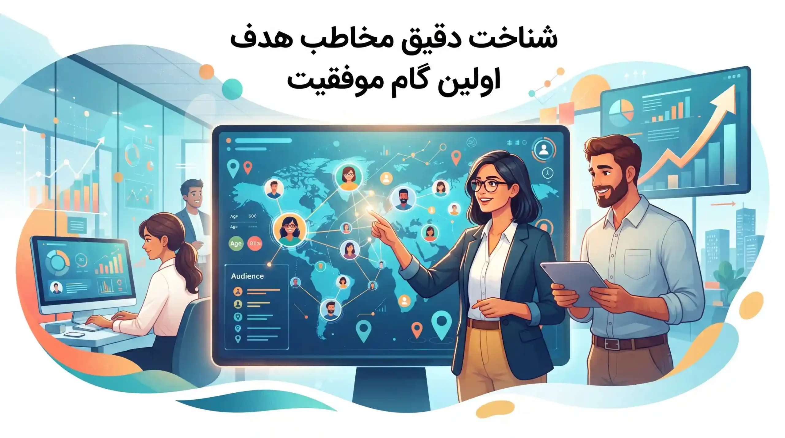 🎯 شناخت دقیق مخاطب هدف اولین گام موفقیت