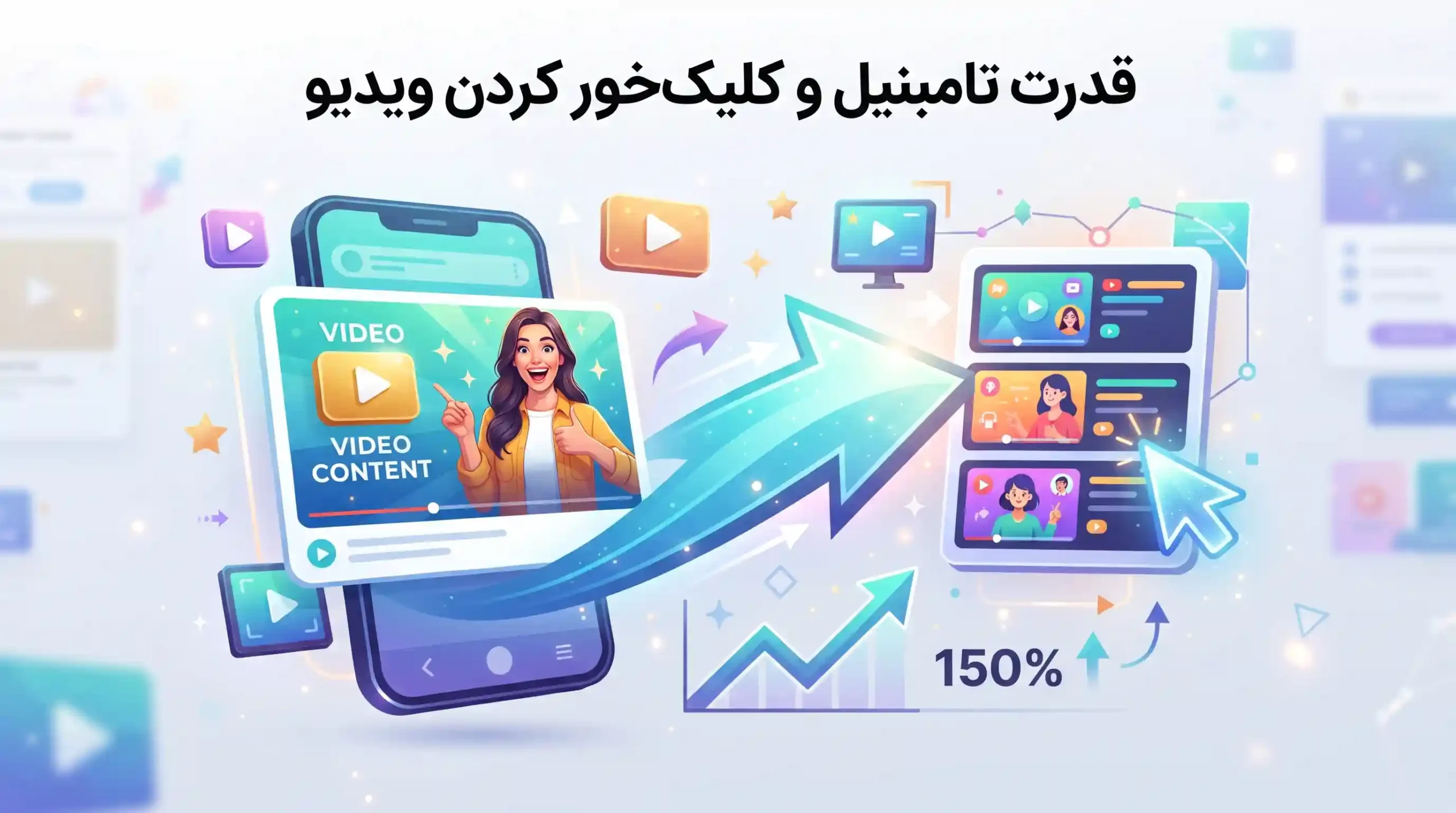 🖼️ قدرت تامبنیل و کلیکخور کردن ویدیو