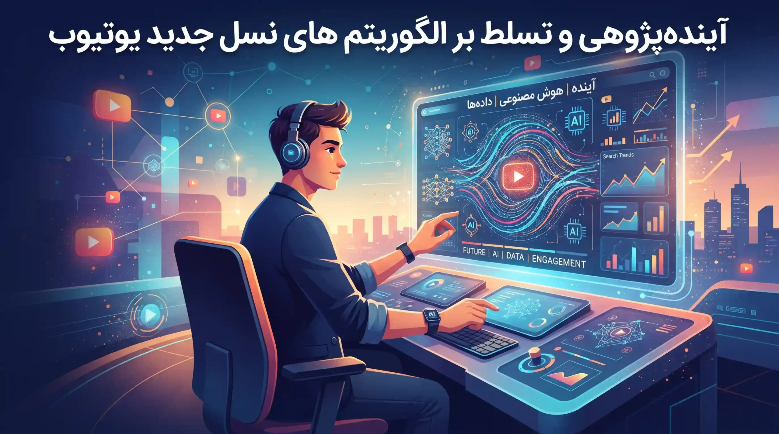 🏆 آیندهپژوهی و تسلط بر الگوریتمهای نسل جدید یوتیوب