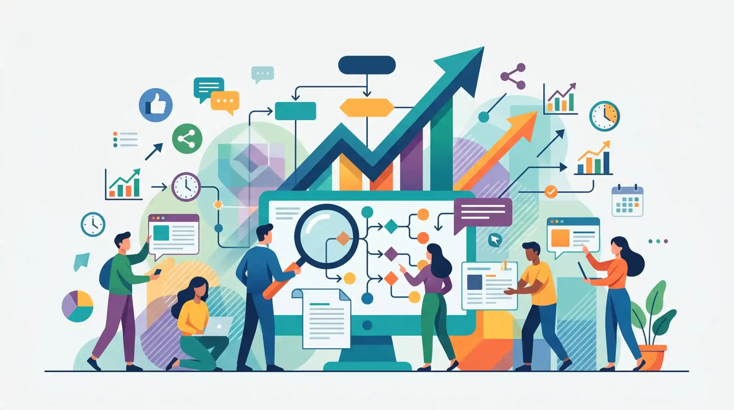 📊 بررسی دقیق نیازهای کسب‌وکار آنلاین به مدیریت سوشال مدیا