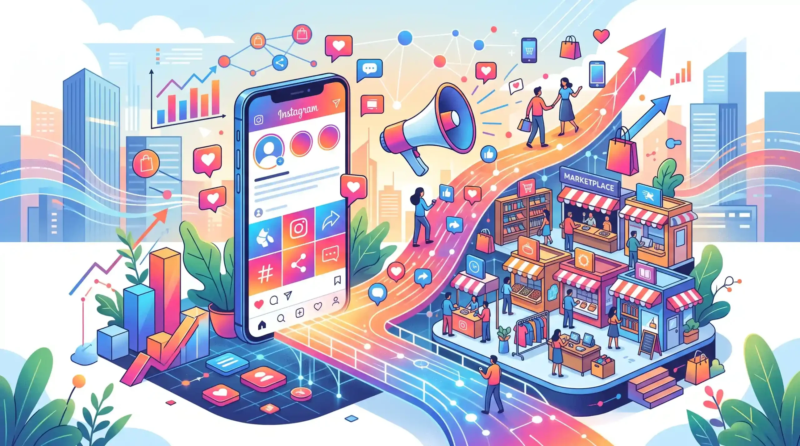 🎯 نقش کلیدی اینستاگرام در معرفی و توسعه مارکت پلیس‌ها