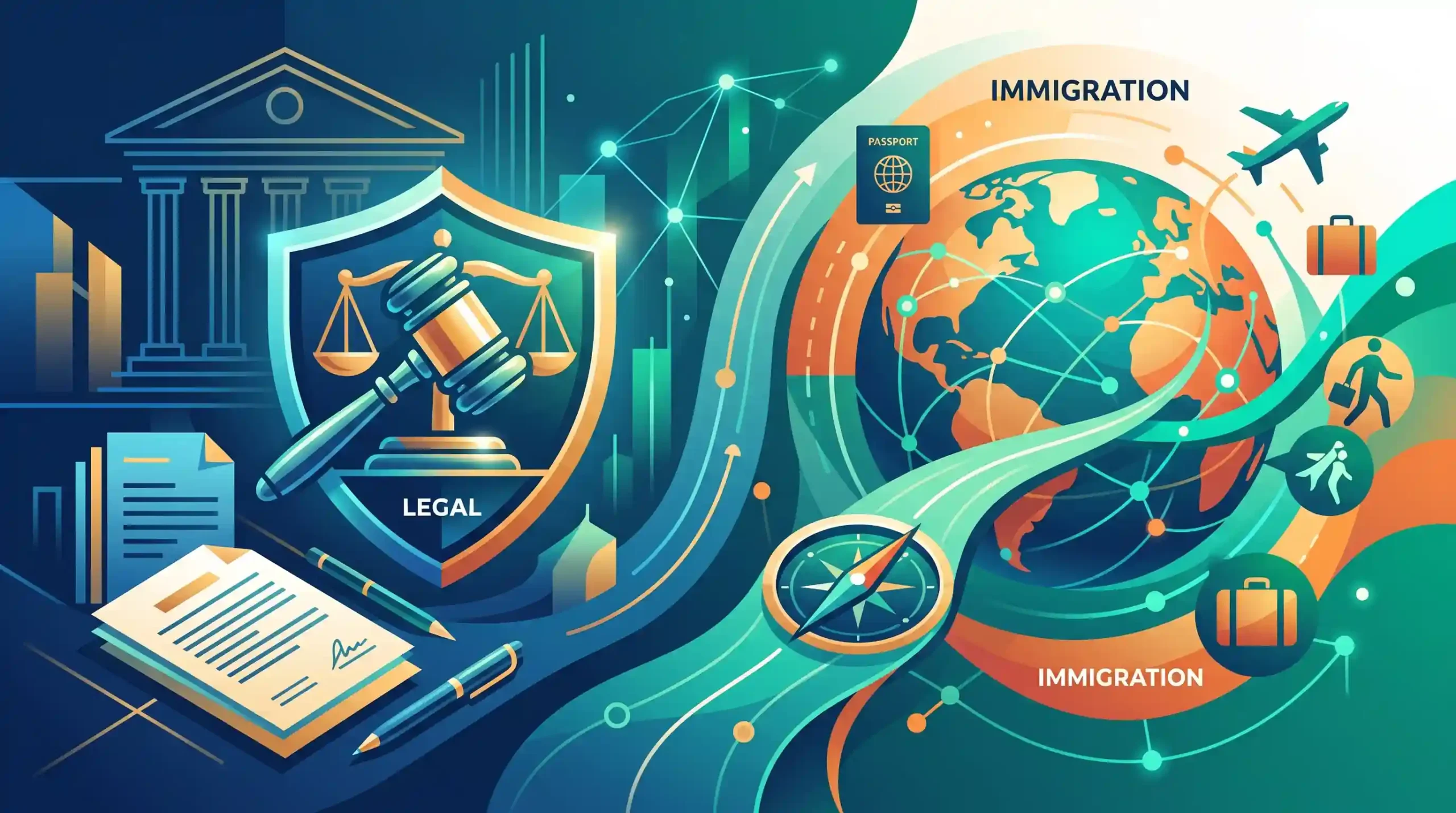 🎯 اهمیت هویت بصری و برندینگ در موسسات حقوقی و مهاجرتی