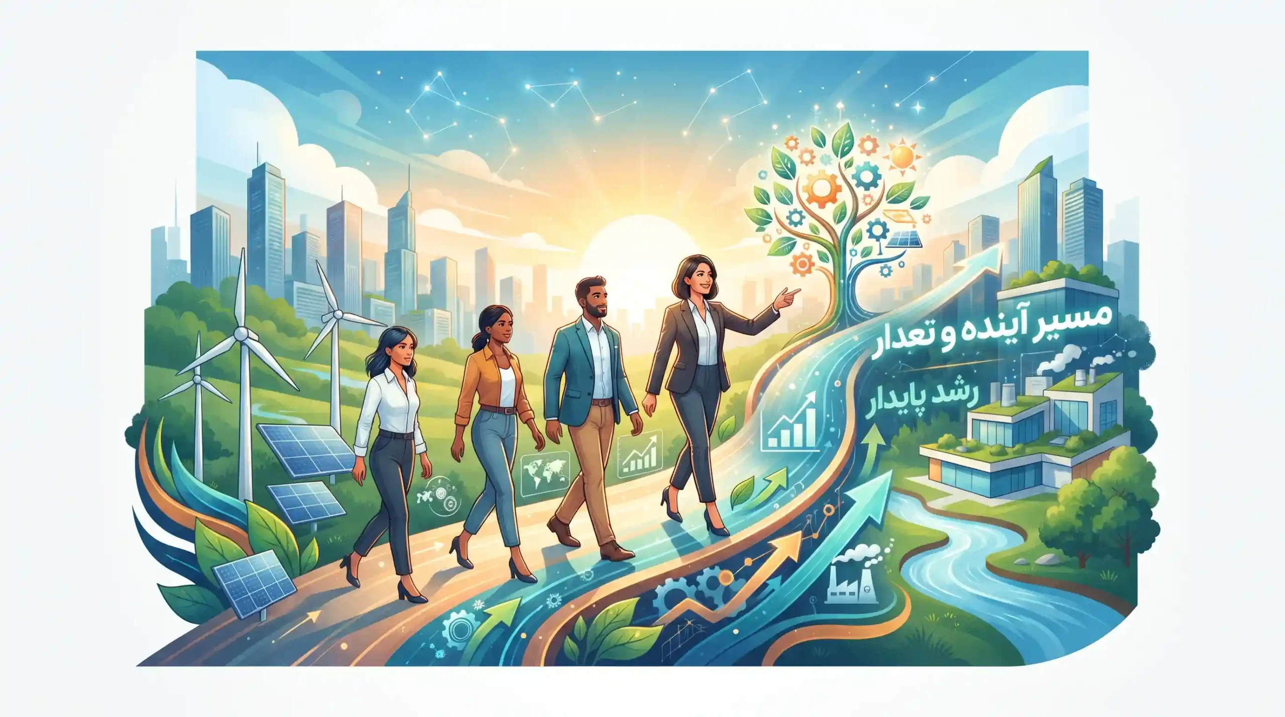 🤝 مسیر آینده و تعهد به رشد پایدار