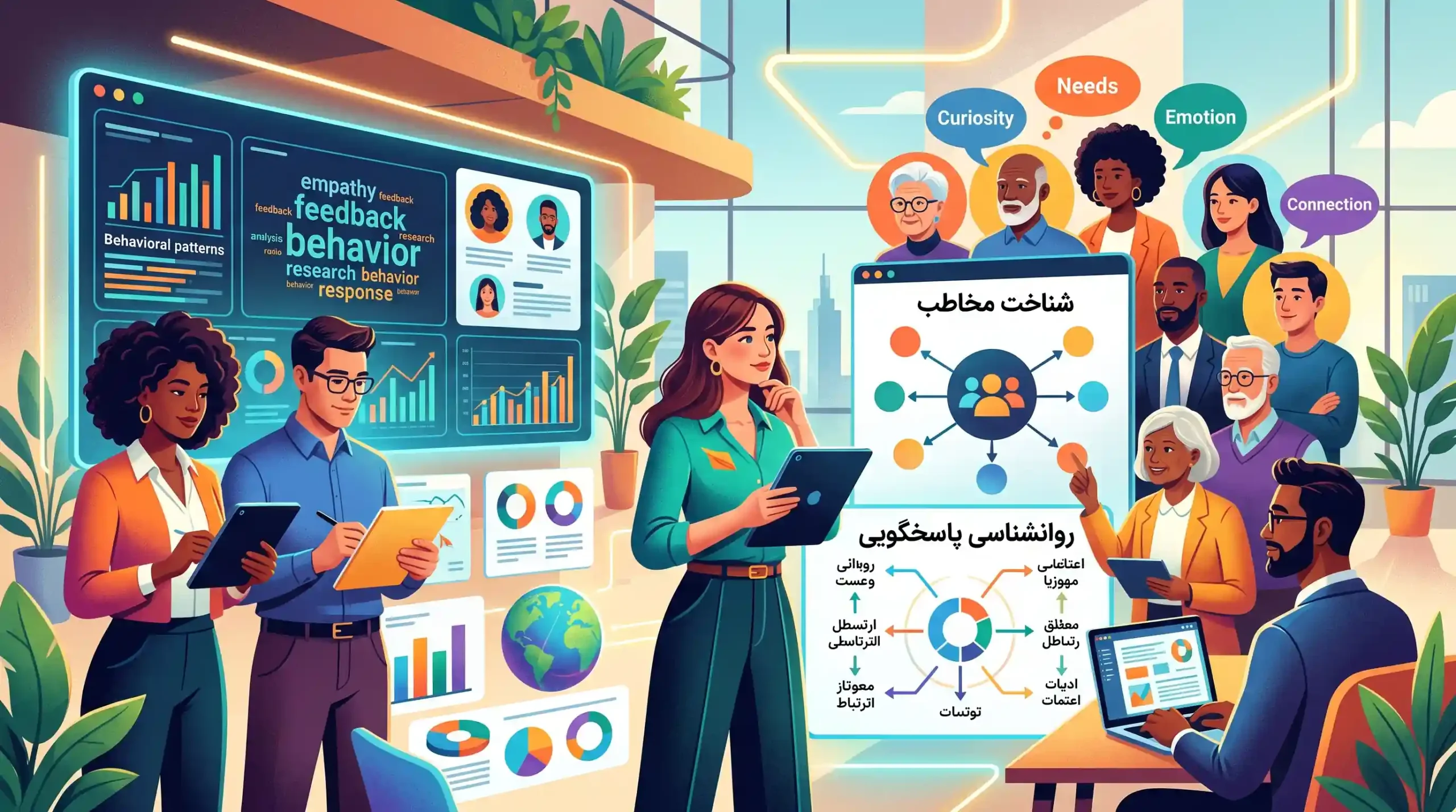 🎯 شناخت مخاطب و روانشناسی پاسخگویی