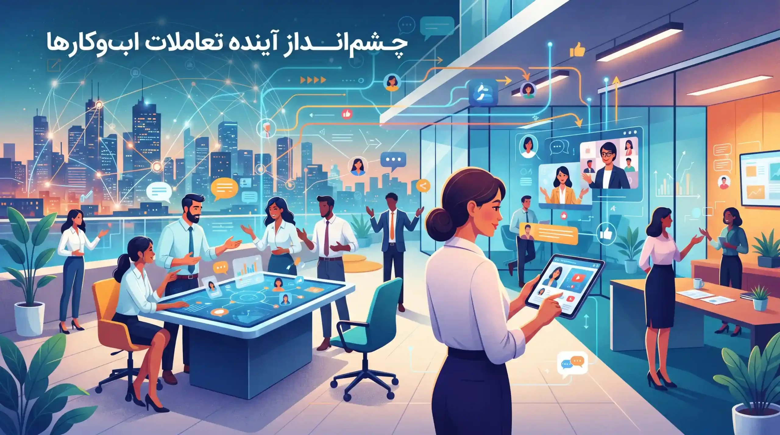 🚀 چشمانداز آینده تعاملات اجتماعی در کسبوکارها